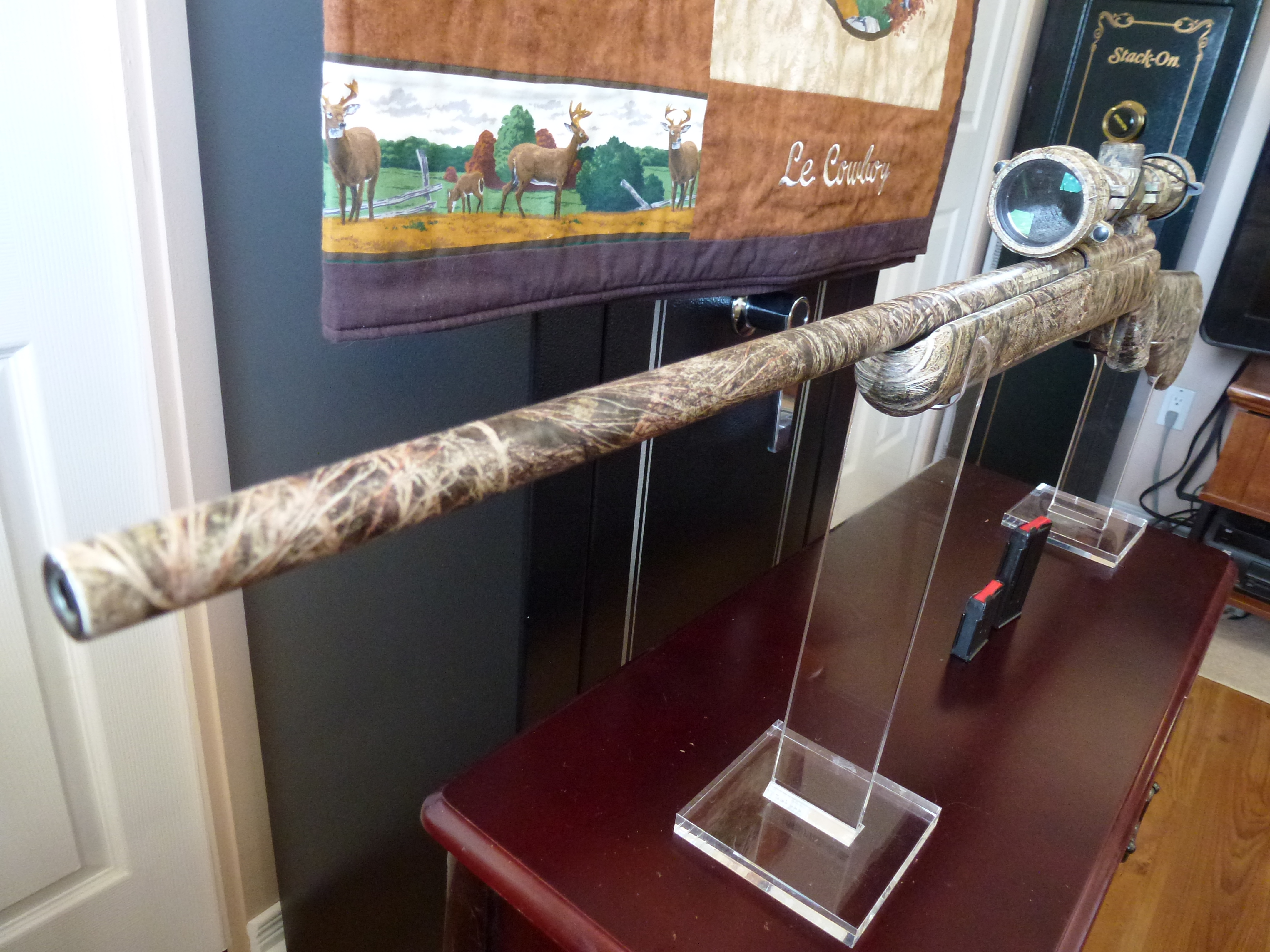 ***FREE SHIPPING***SAVAGE M93 BRUSH CAMO cal. .22 WRM WITH SCOPE ***  - 4 - 1743536067248_P1040234