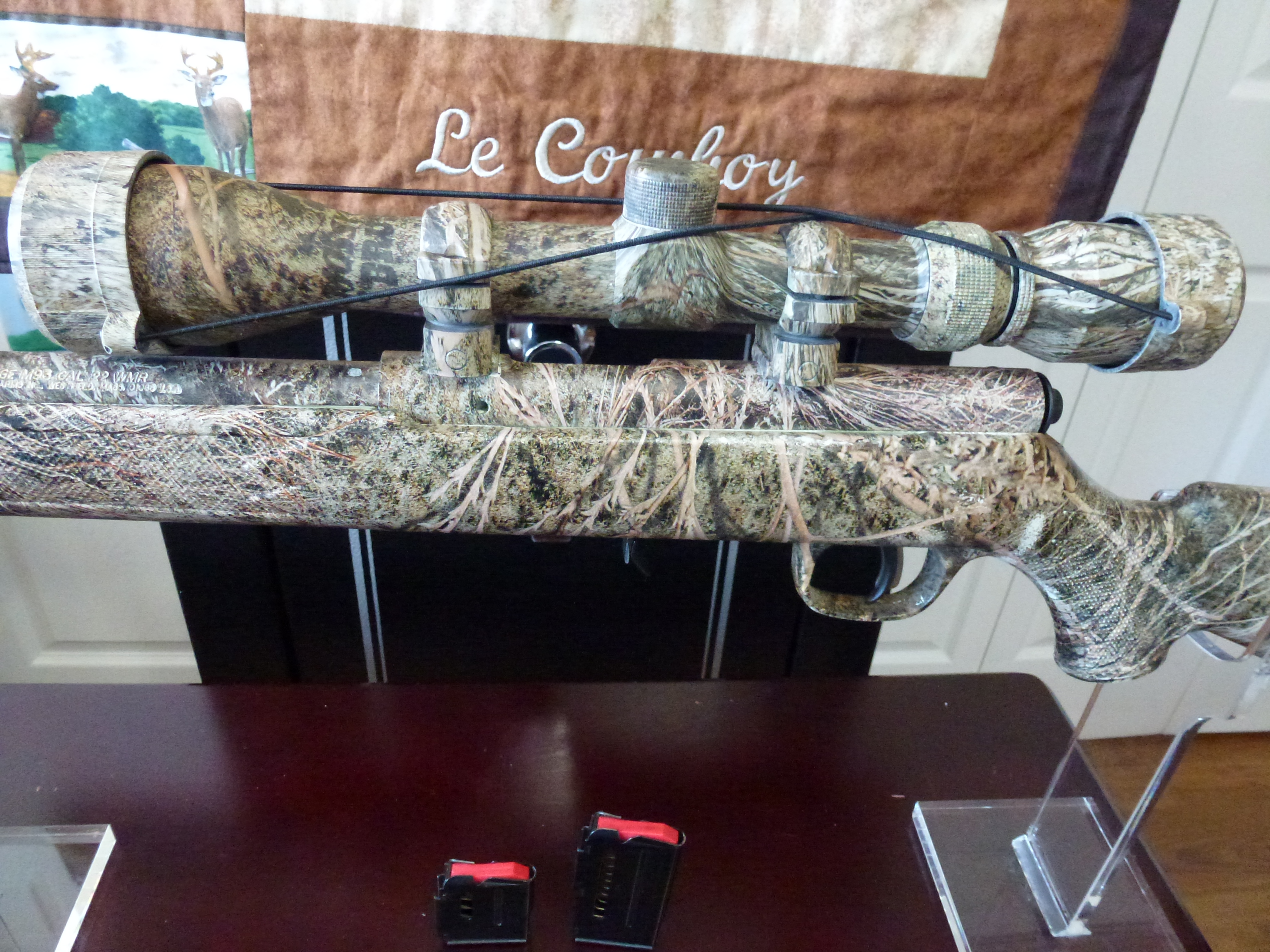 ***FREE SHIPPING***SAVAGE M93 BRUSH CAMO cal. .22 WRM WITH SCOPE ***  - 6 - 1743536067248_P1040236