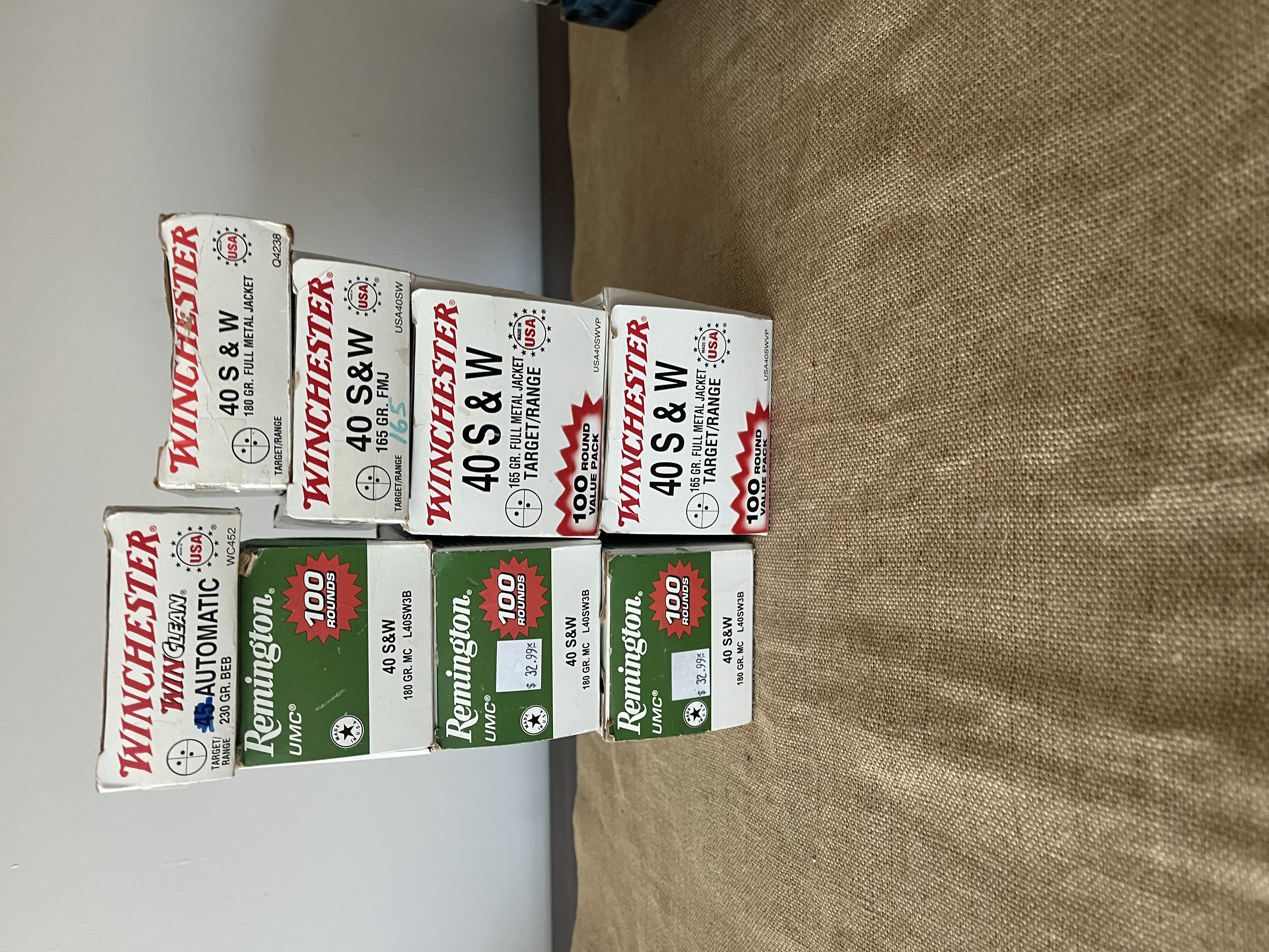 Photo of 40 S&W (550 + 14)