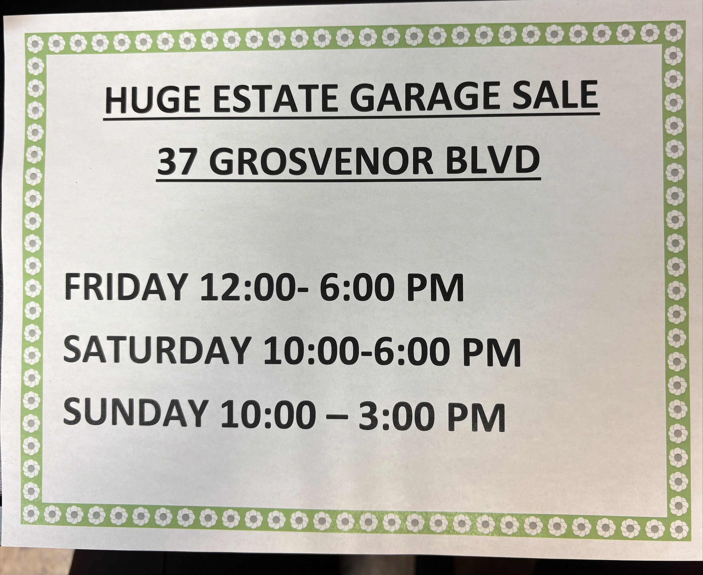 Photo of Huge Estate Sale