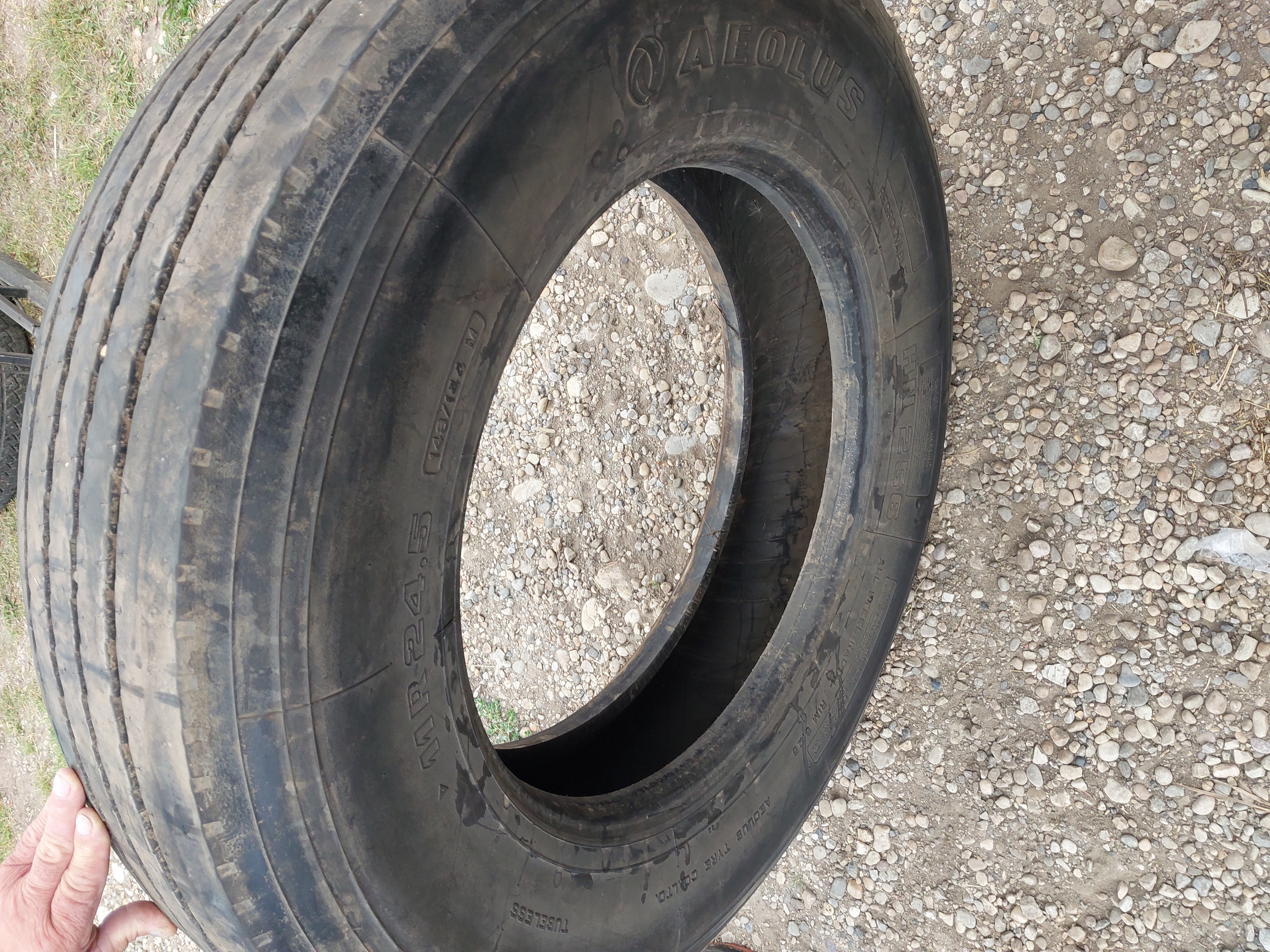 Photo of 11R 24.5 truck tire