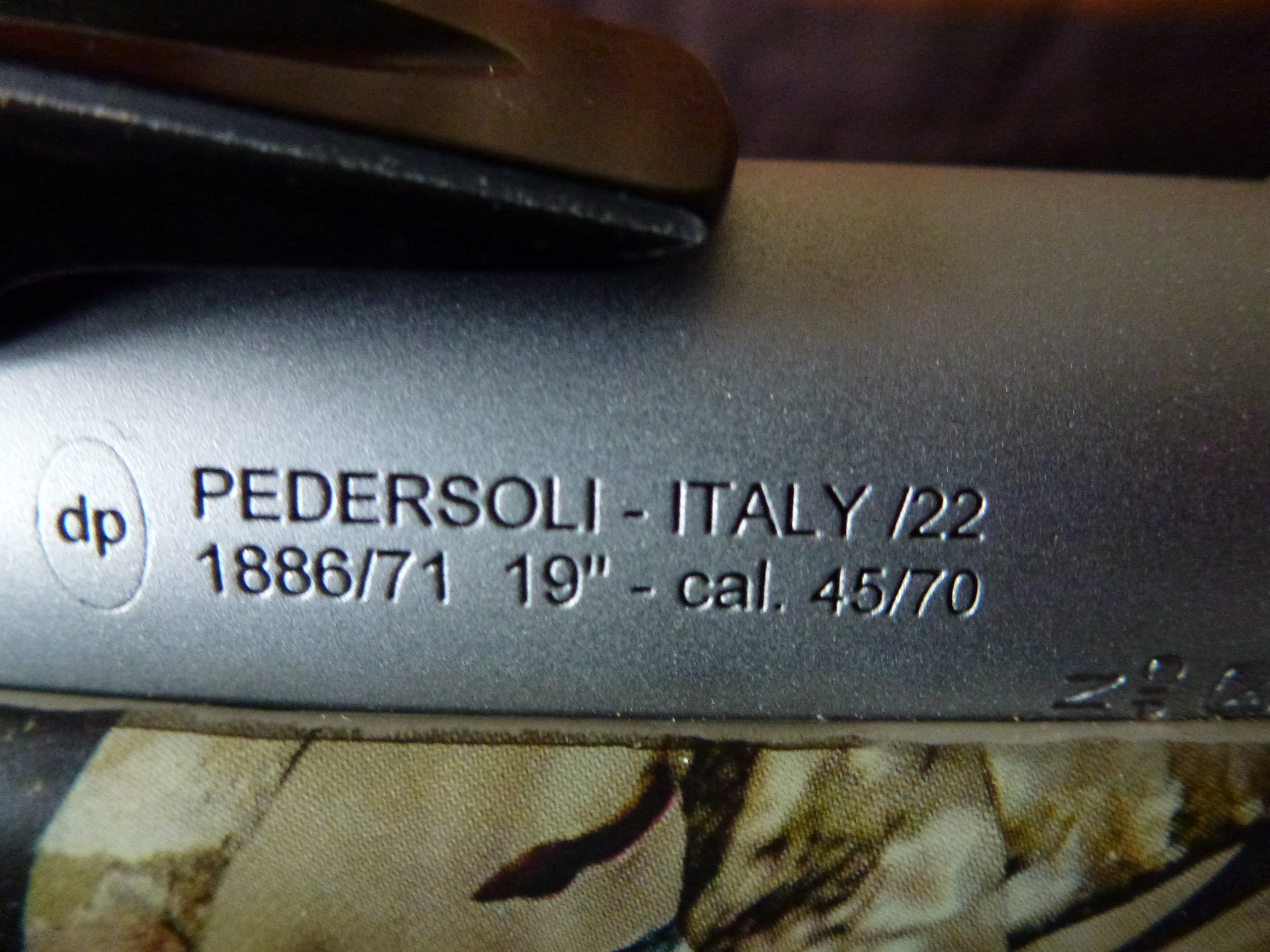 ***FREE SHIPPING***DP PEDERSOLI 86/71 GUIDEMASTER CAMO cal. 45/70*** - 8 - 1744748684796_P1040366