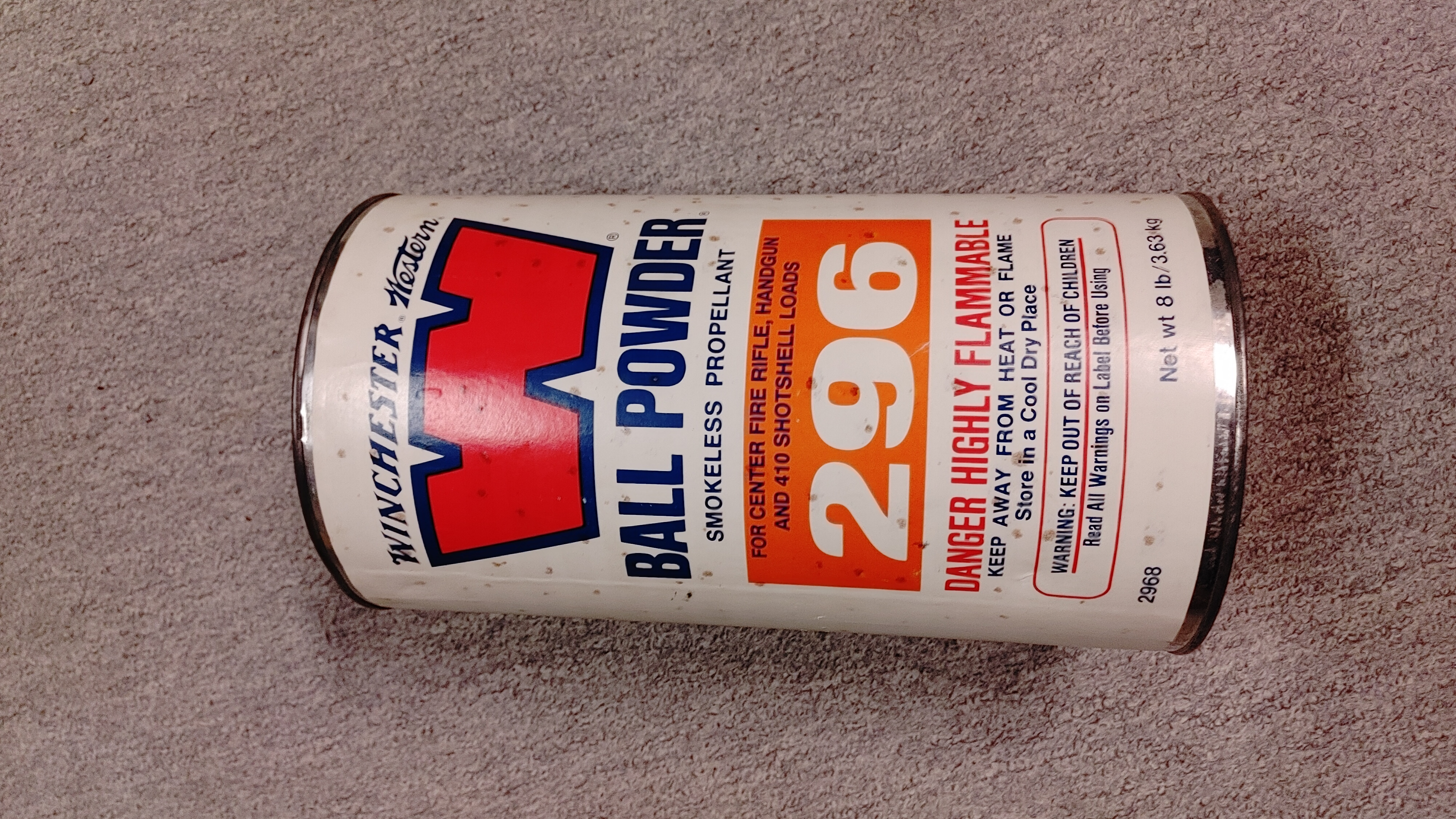 Photo of powder tin  (empty)