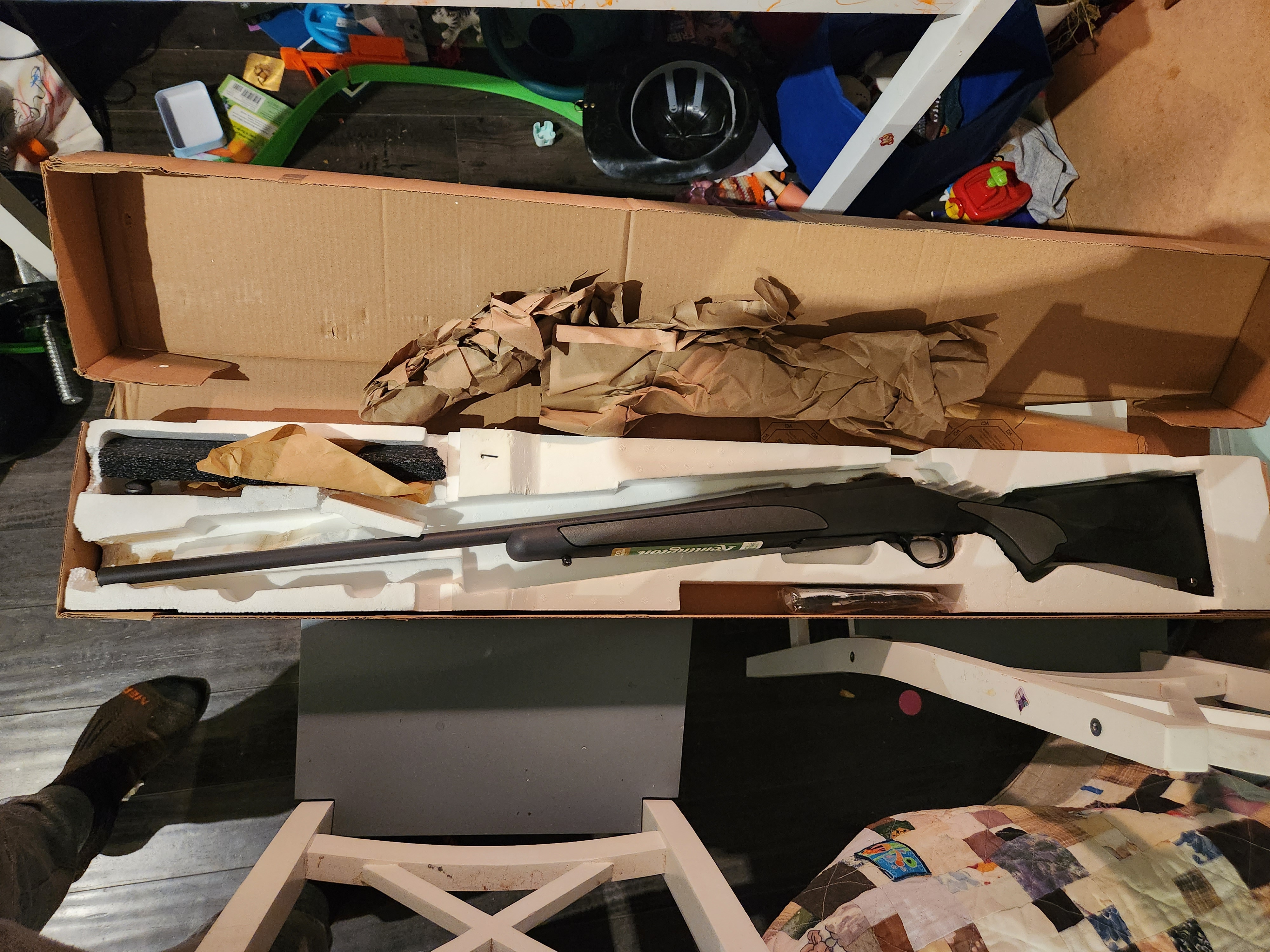 Photo of BRAND NEW Remington 700 sps bdl & tac 21 complete chassis