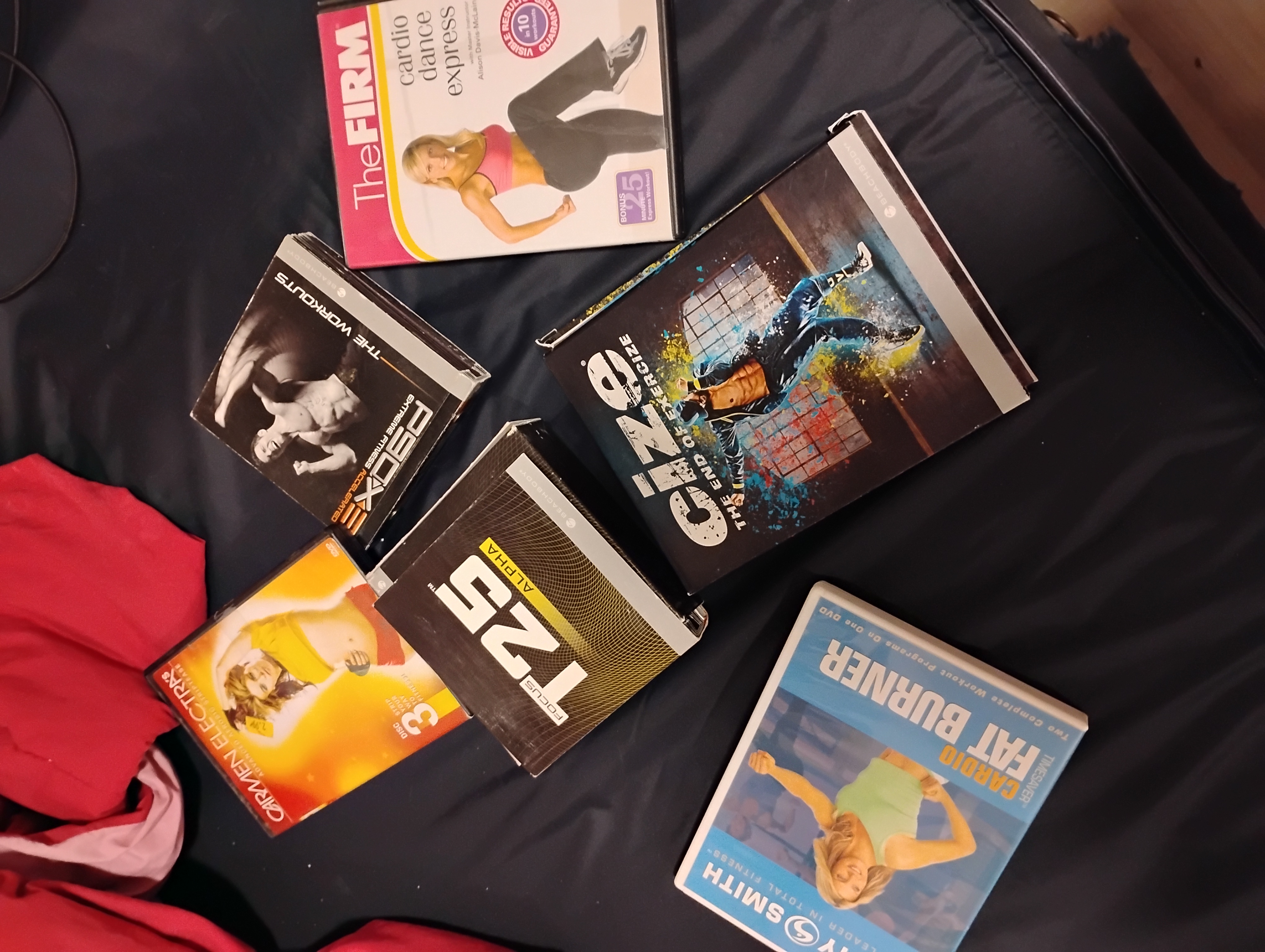 Photo of Exercise workout DVDs for sale 