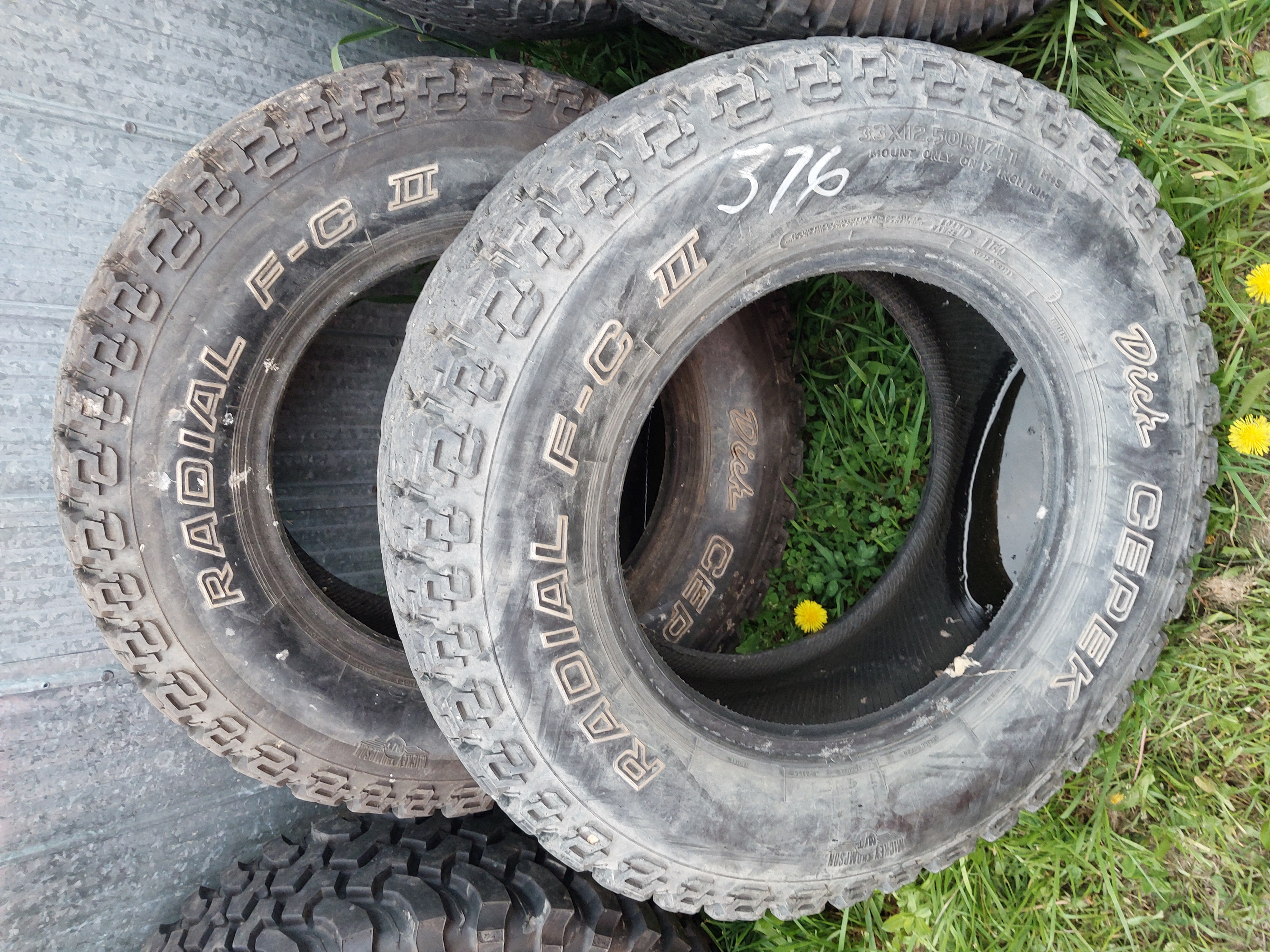 Photo of 33×12.50R17 tires ONLY $50