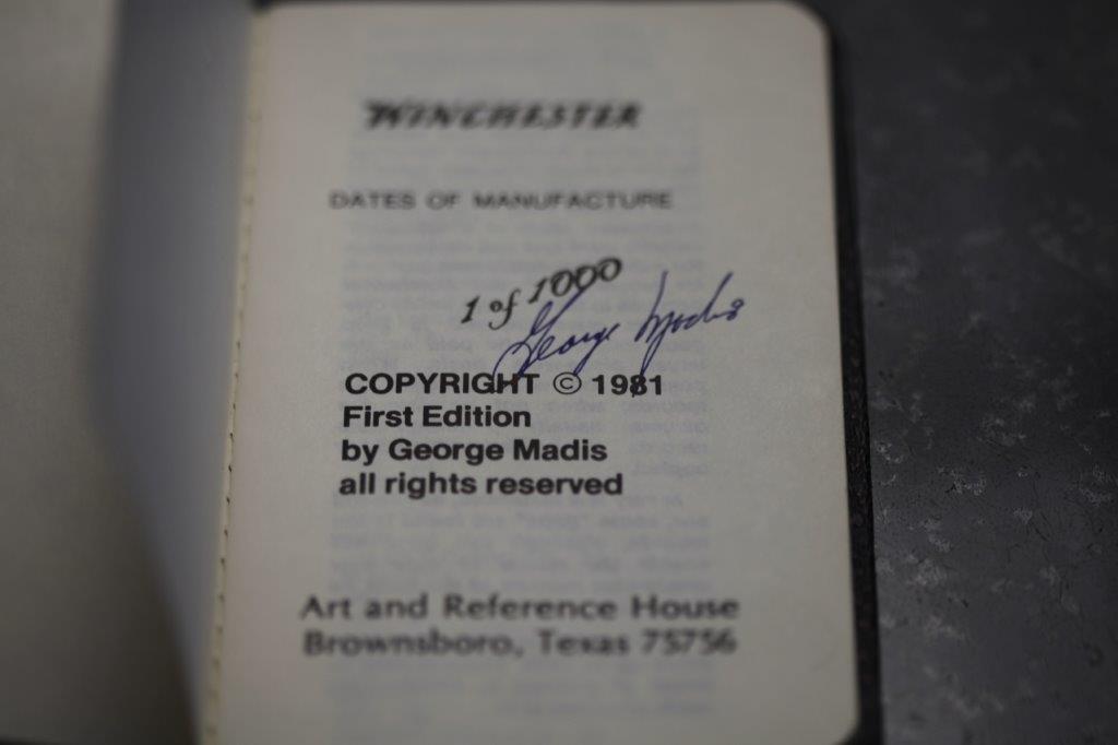 Winchester & Colt  -  Dates of Manufacture  -  Pocket Books - 2 - 1745195382564_IMG_8126