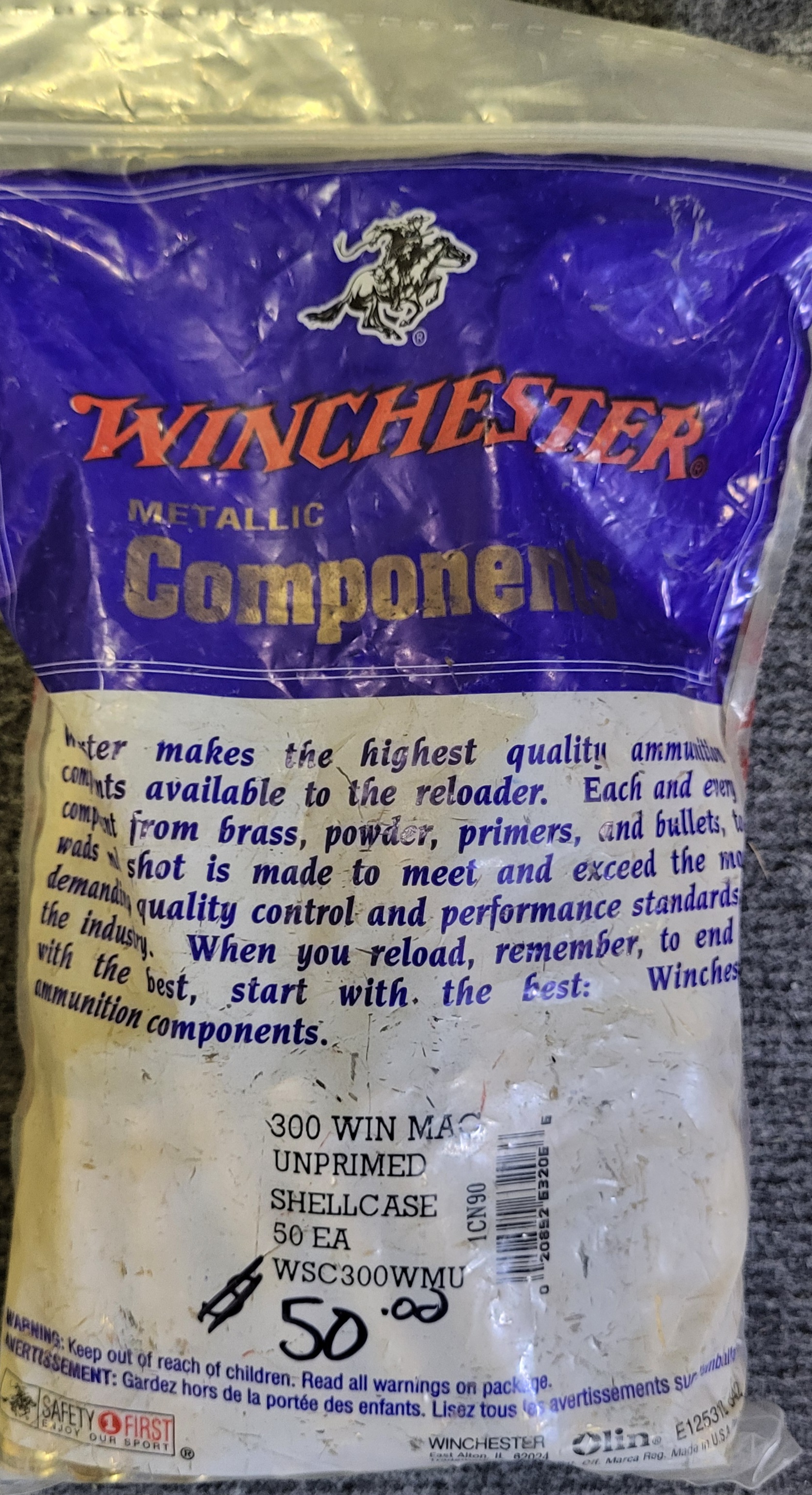 Photo of New 300 win brass 