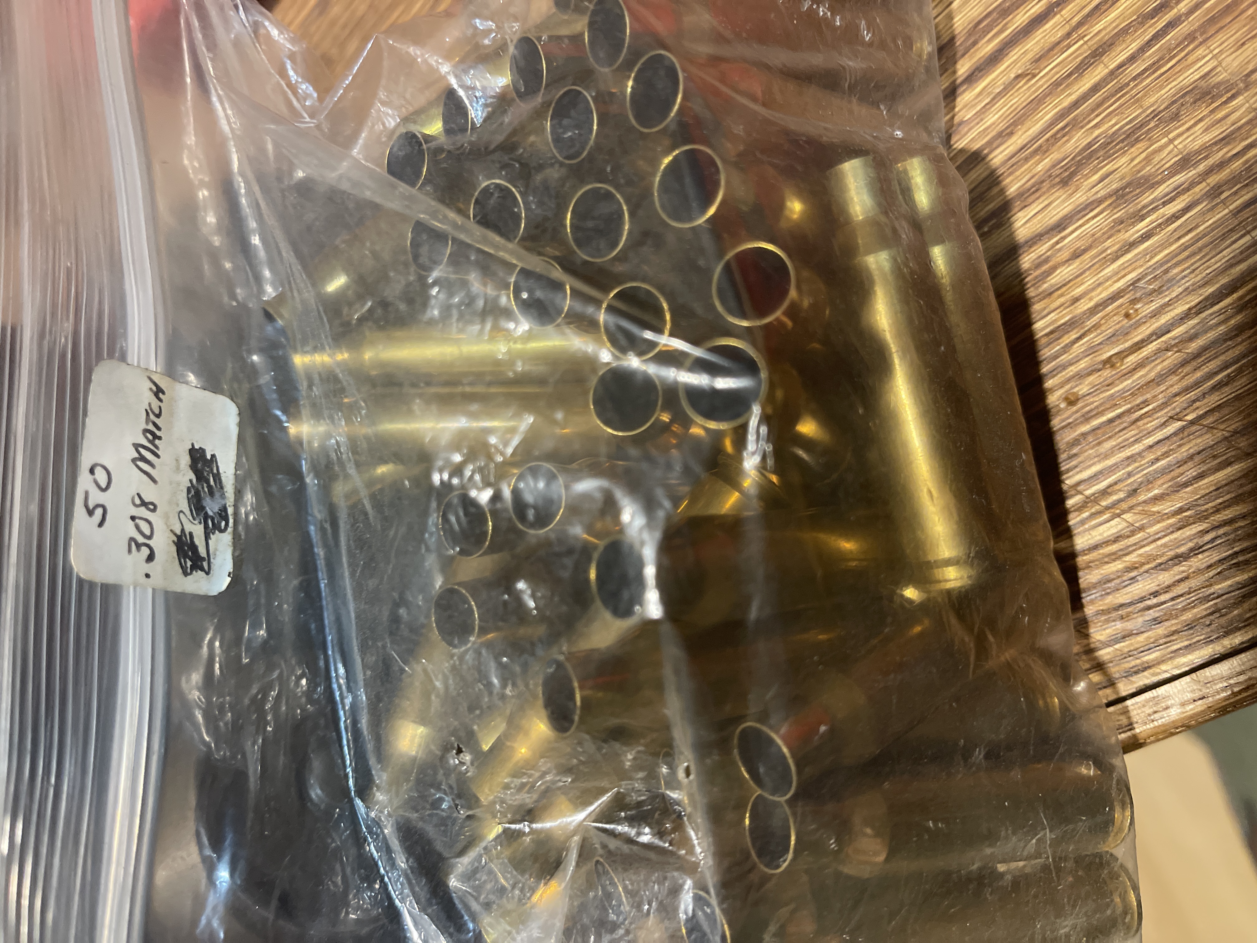 Photo of .308 match brass