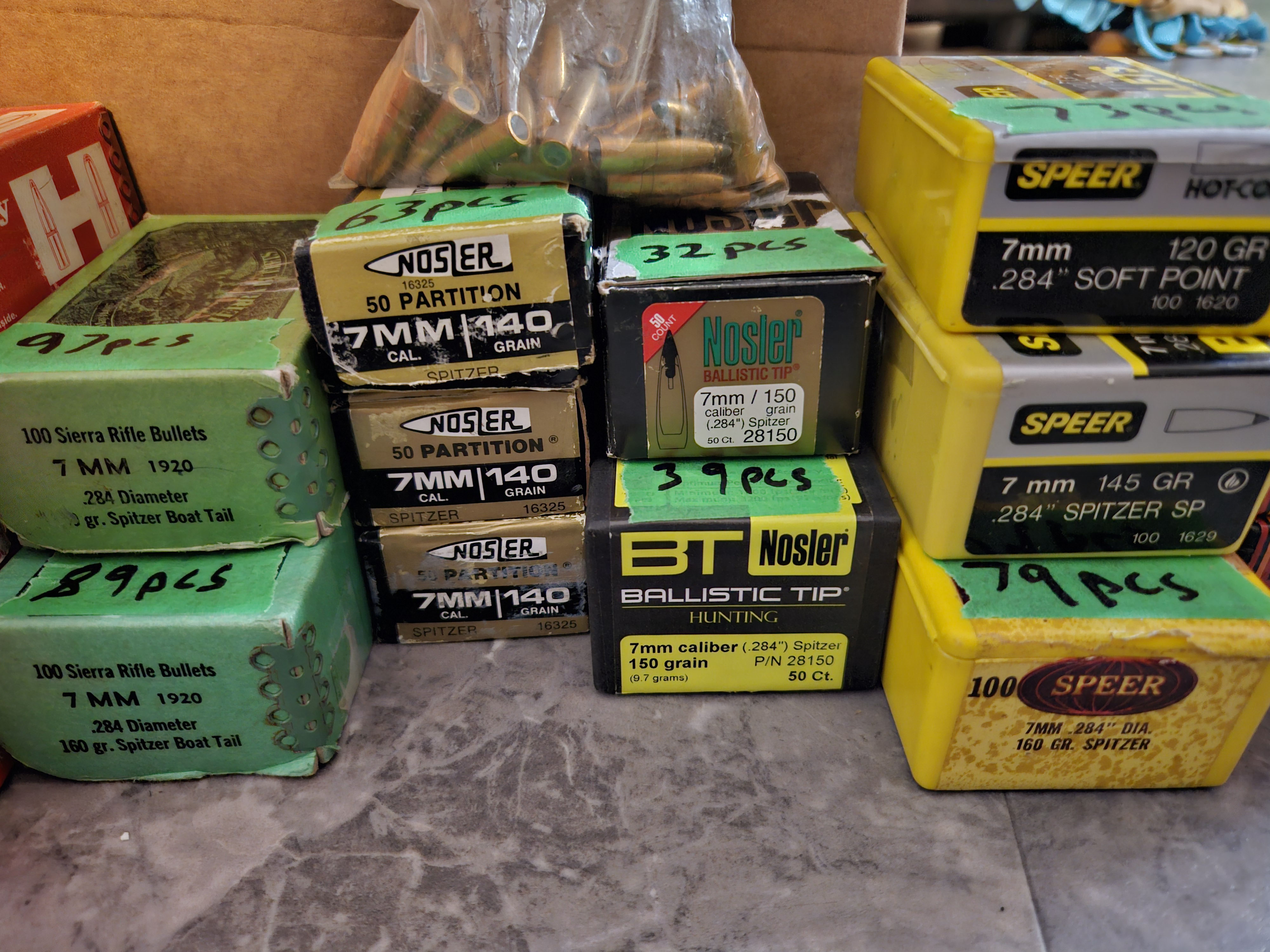 Photo of Updated/added more 6mm/7mm, 22cal bullets