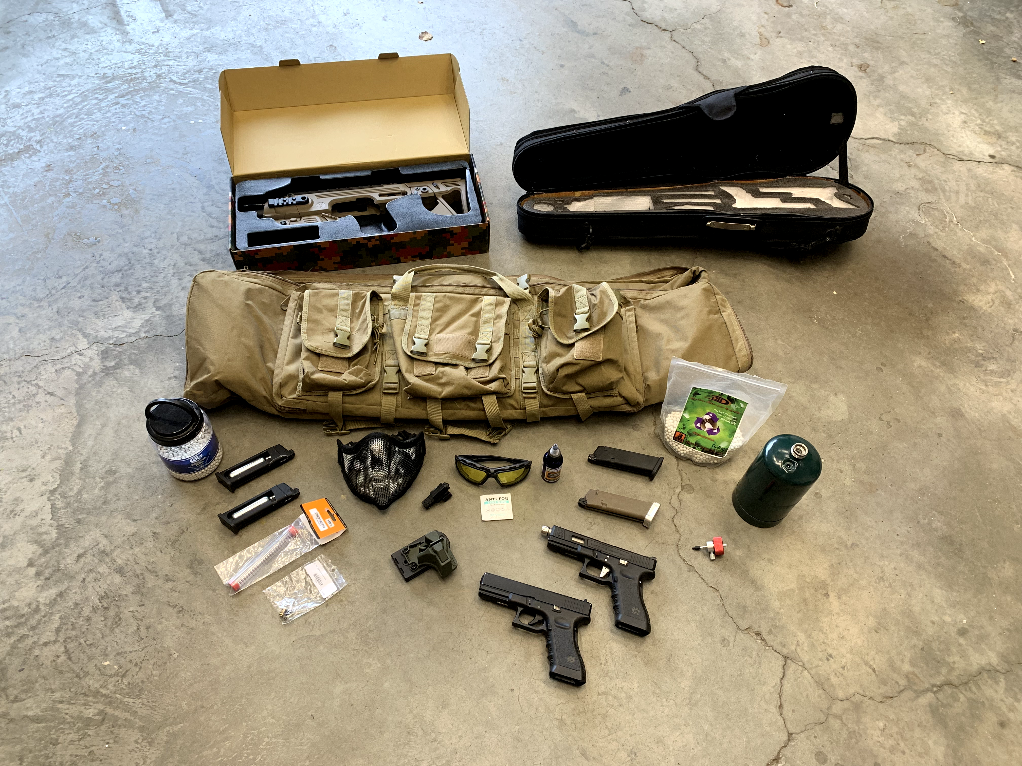 Photo of Used Airsoft Full Glock-17 Setup