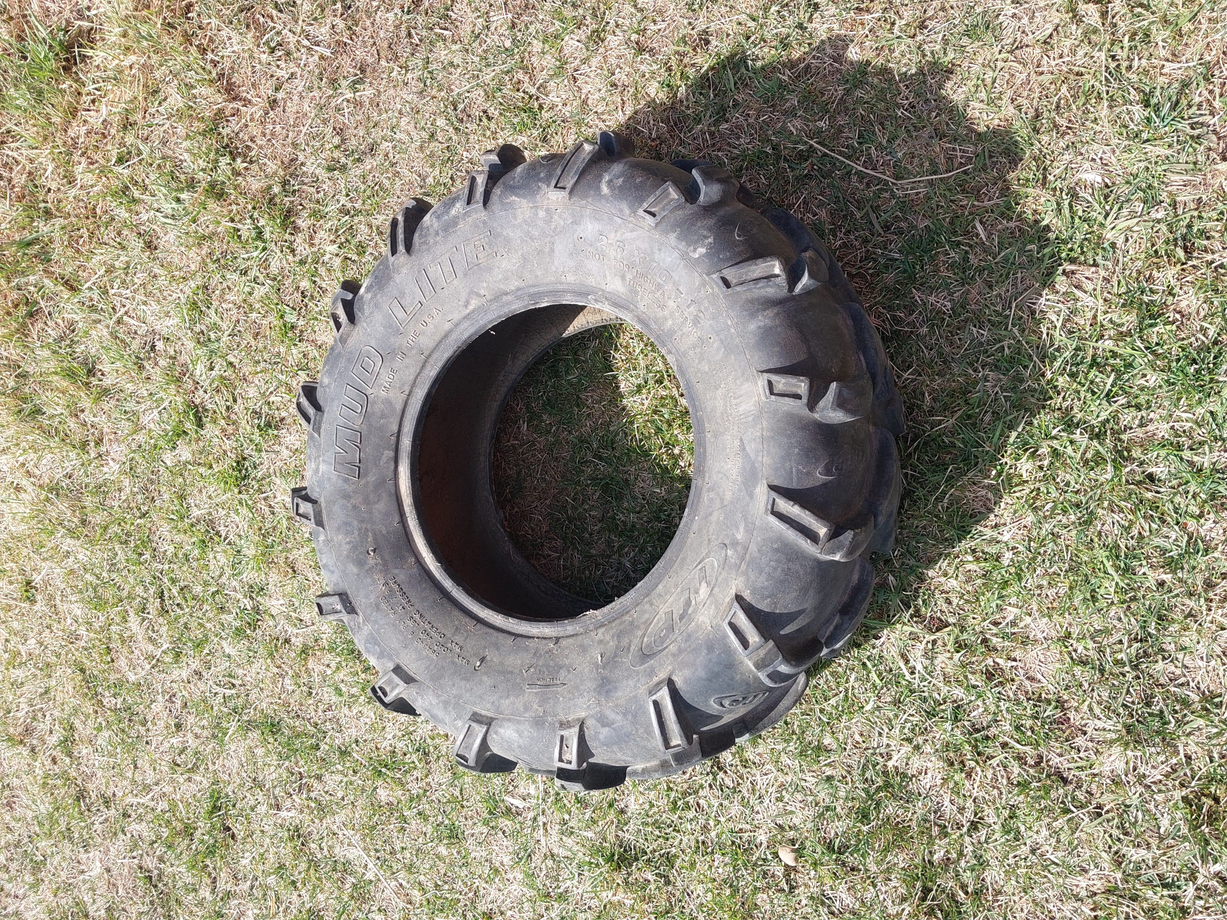 Photo of 26×10-12 quad tire