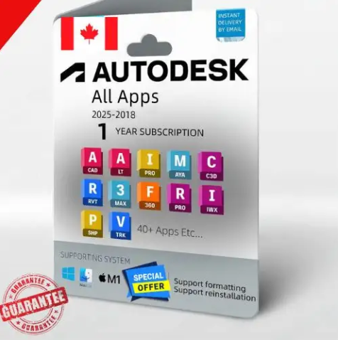 Photo of Autodesk All Applications 1 Year 2026 (Windows, macOS, Android)