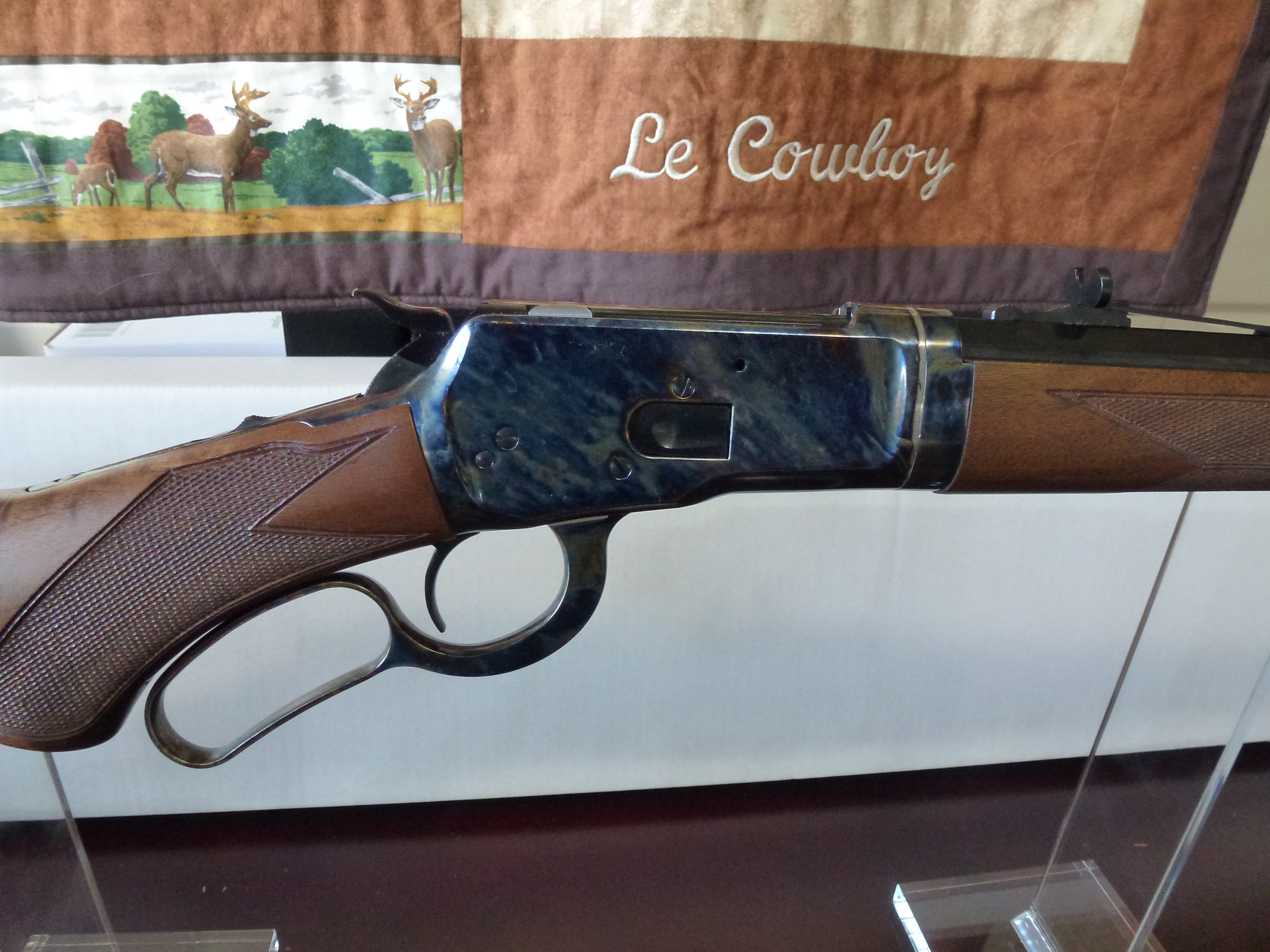 Photo of ***FREE SHIPPING***NEW IN BOX***UNFIRED***WINCHESTER MODEL 1892 DELUXE **357mag**OCTAGON -TAKEDOWN-COLOR CASE***  