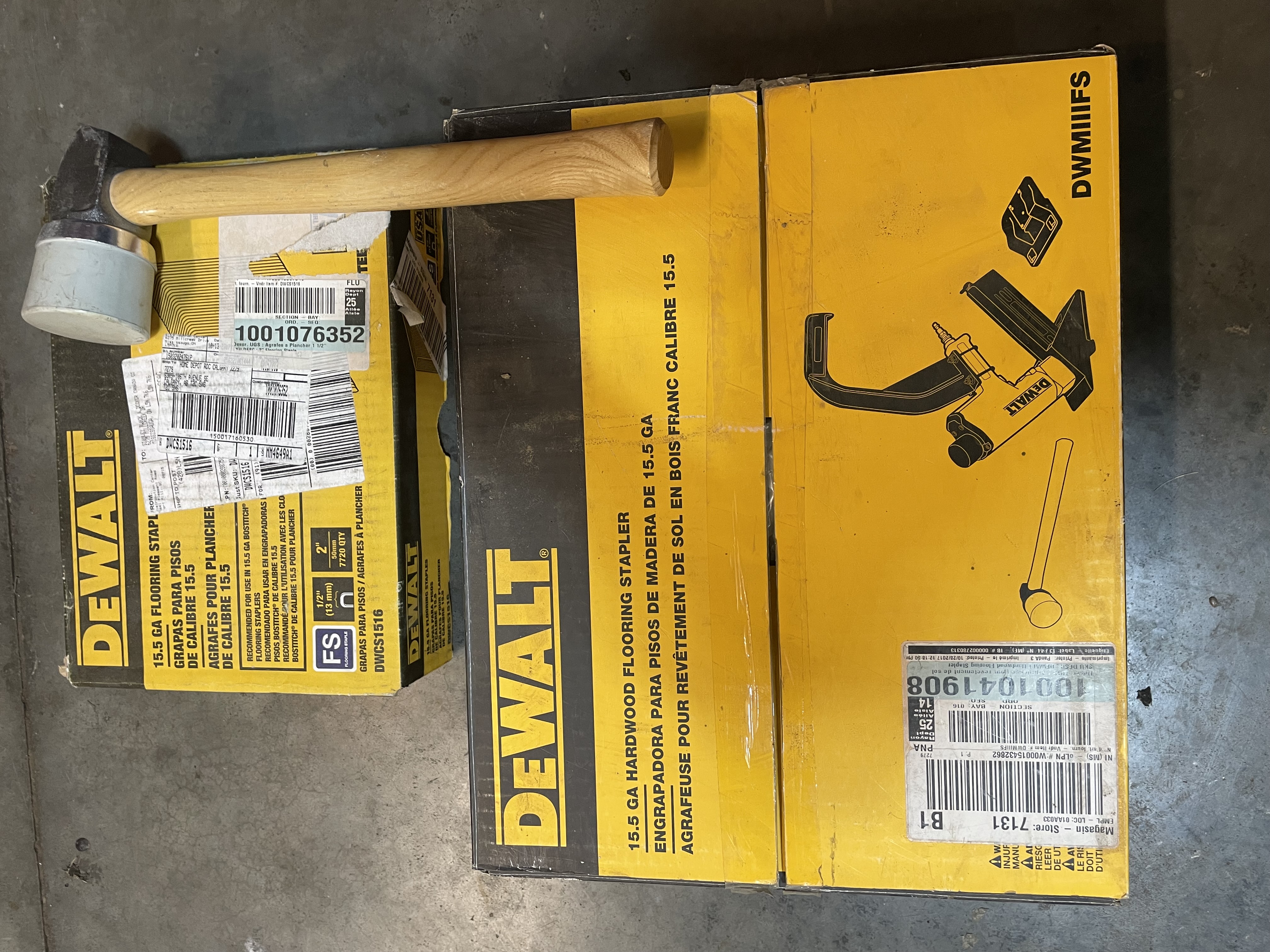 Photo of Hardwood floor stapler