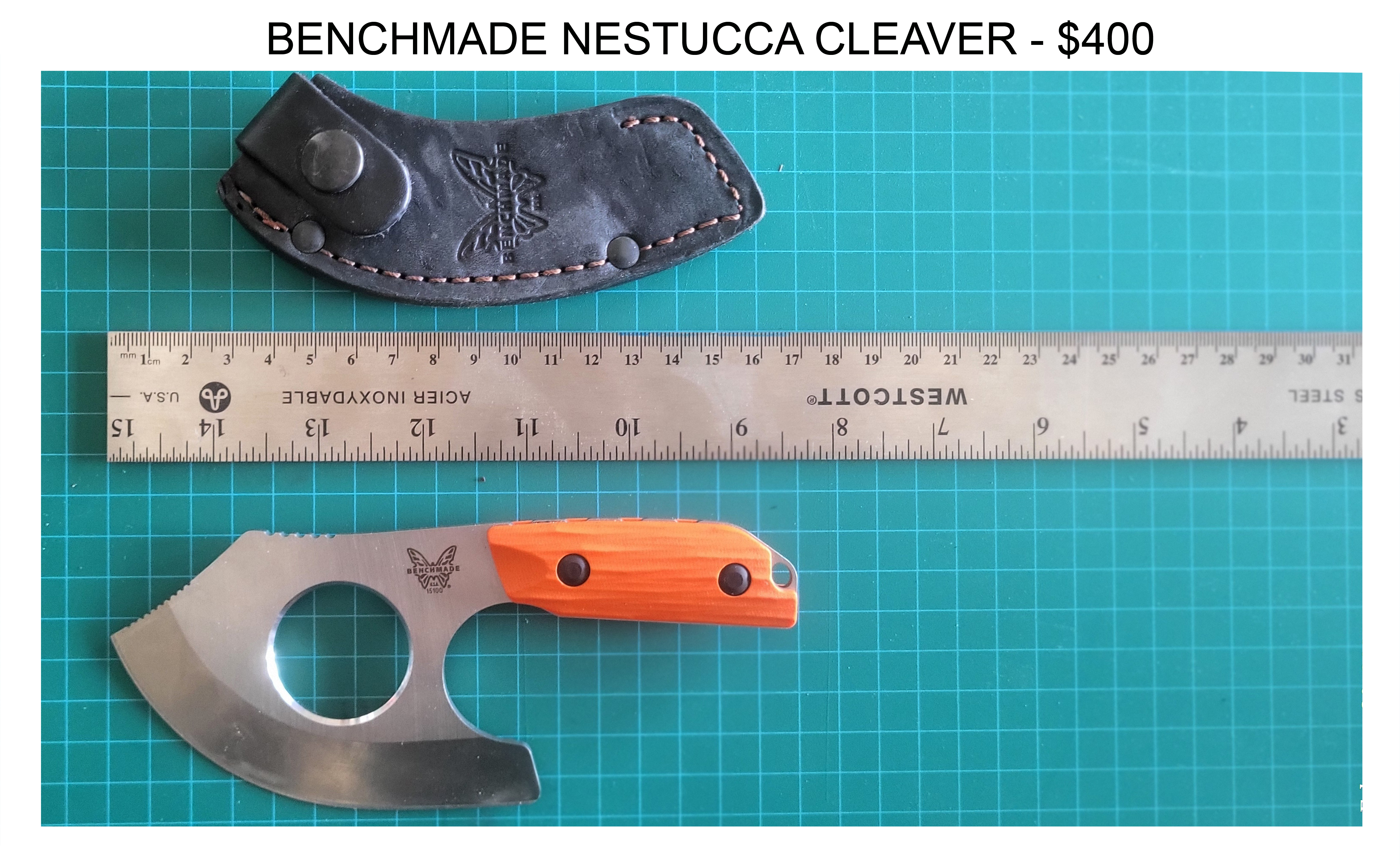 Photo of HUGE PRICE DROP - 14 ASSORTED BECNHMADE HUNTING KNIVES