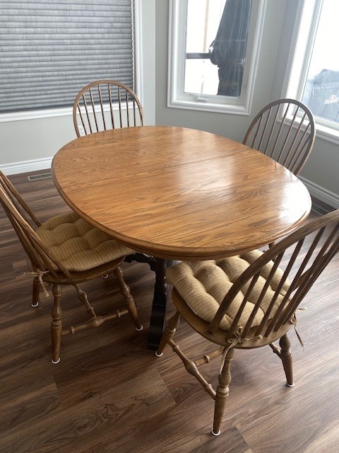 Photo of Oak Kitchen Table 