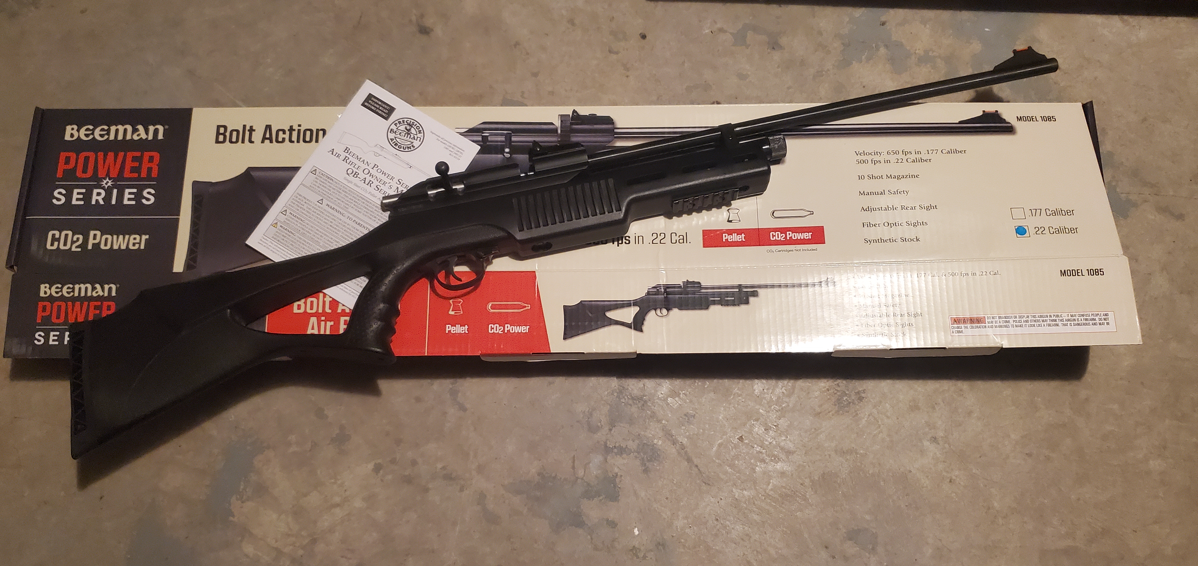 Photo of Beeman Model 1085 .22 pellet rifle