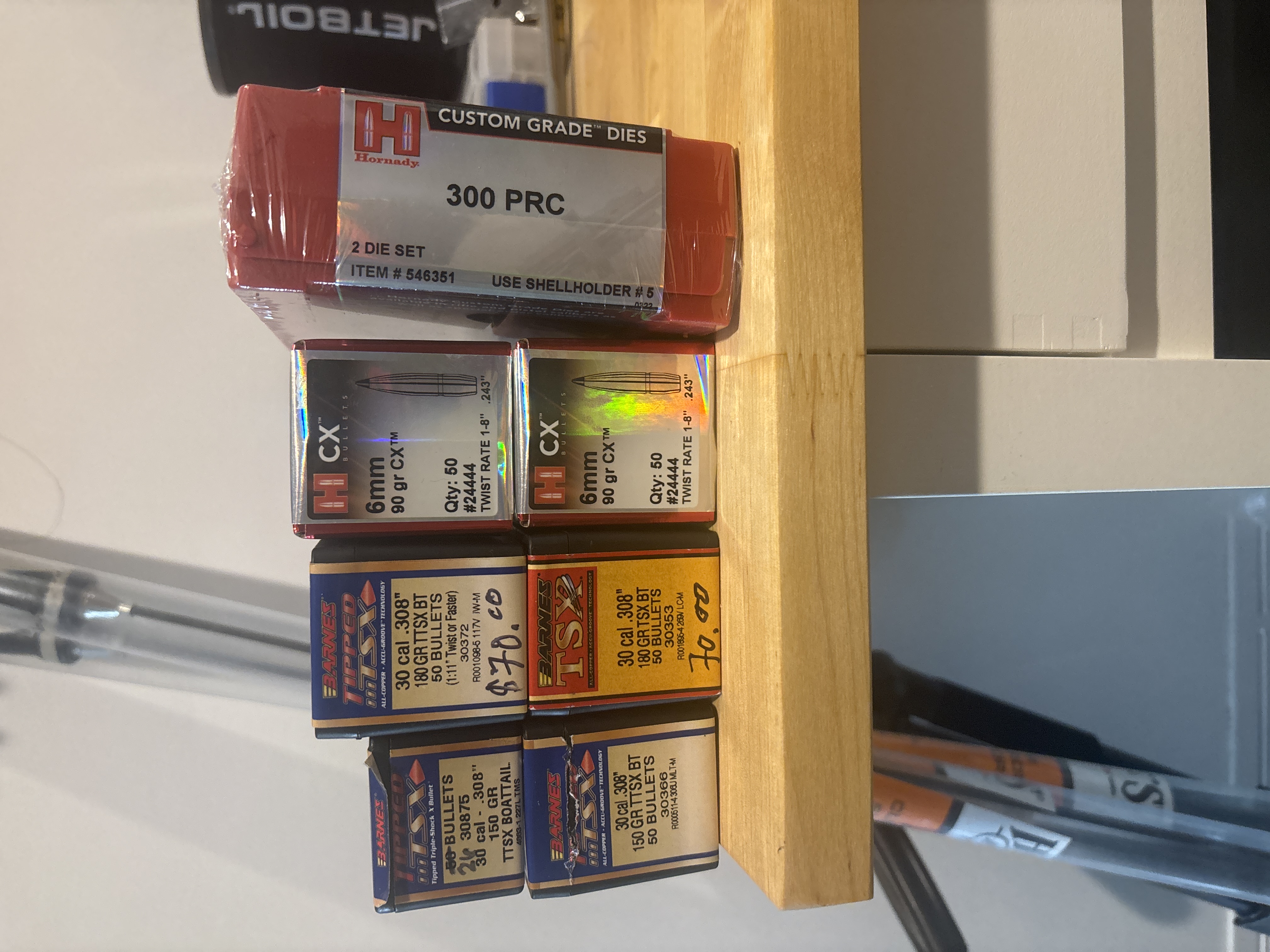 Photo of Reloading bullets/dies