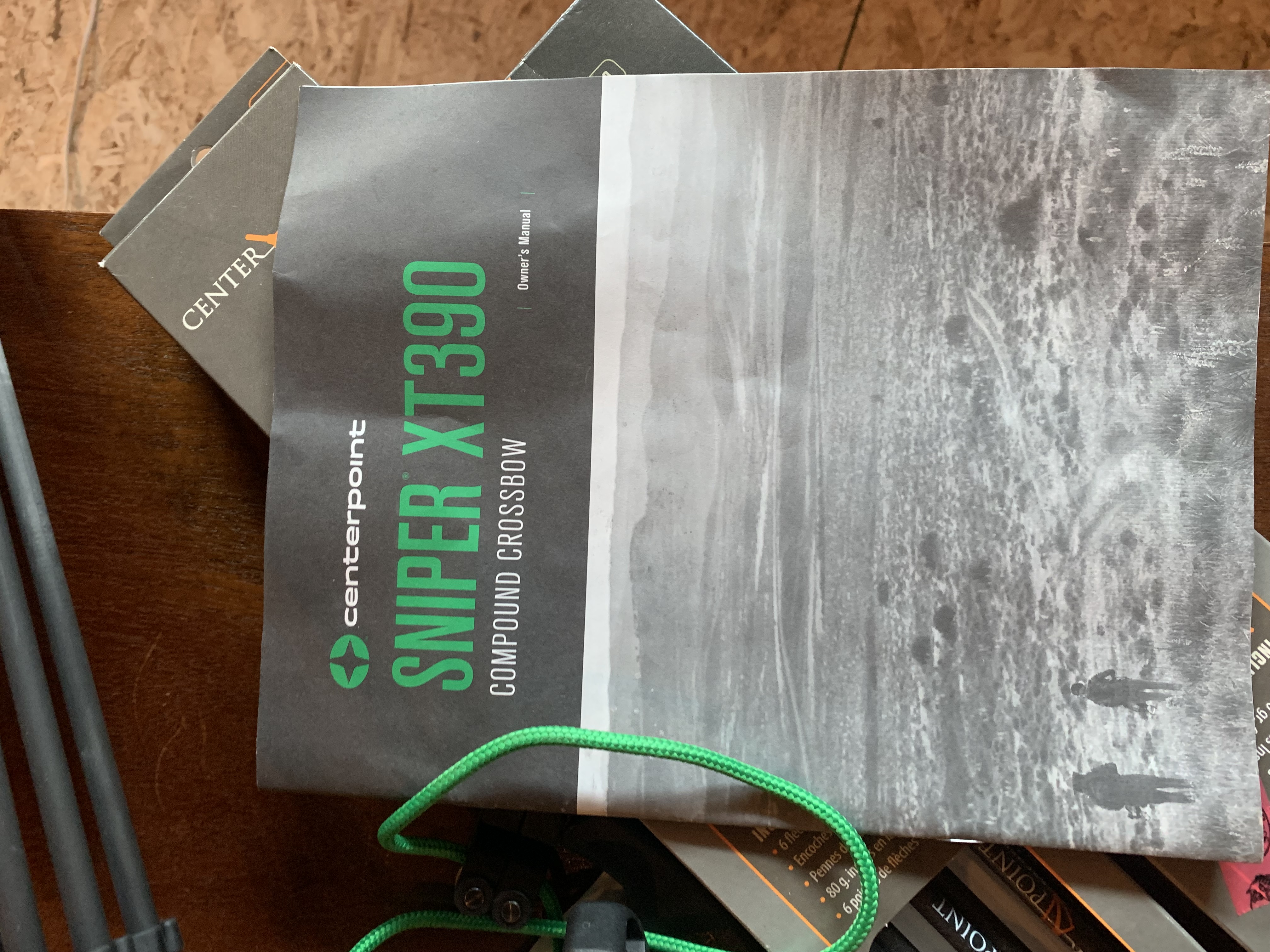 Photo of Centerpoint XT390 Crossbow and accessories