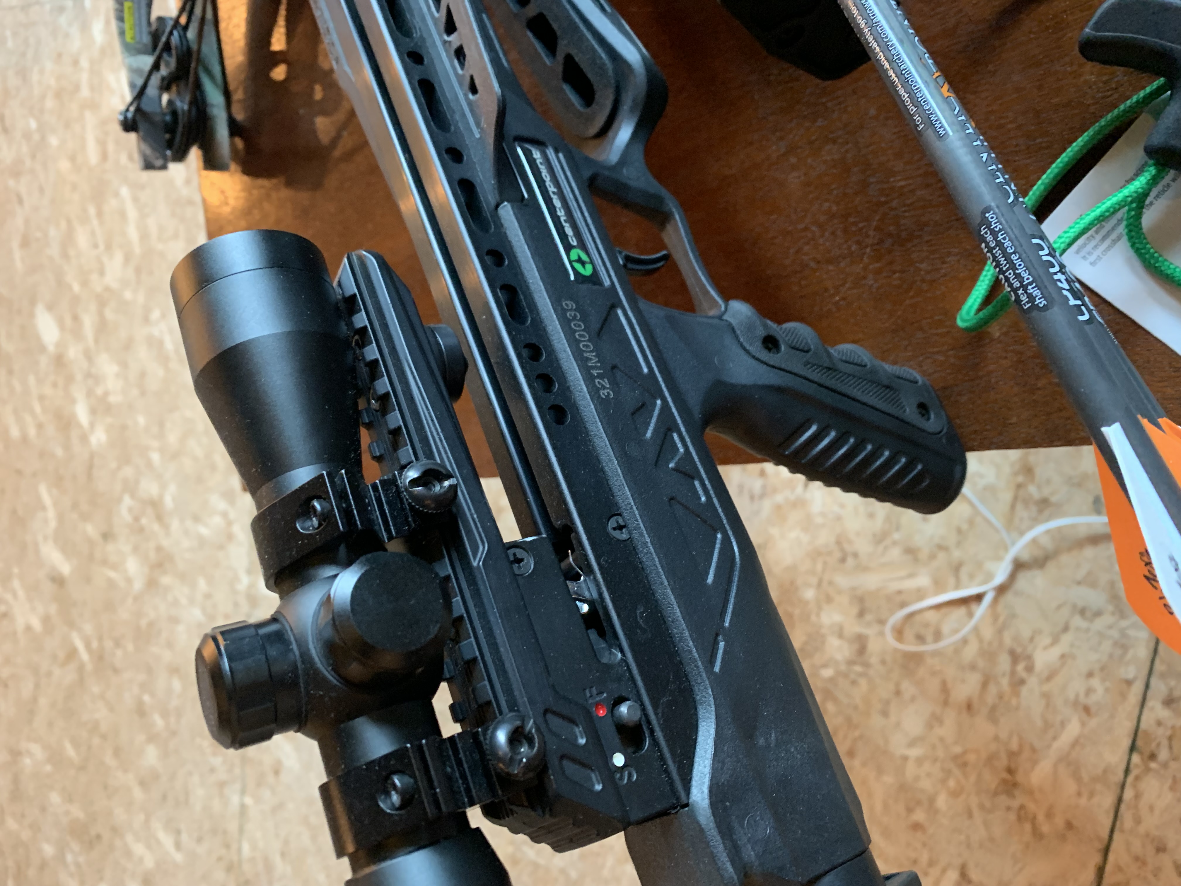 Photo of Centerpoint XT390 Crossbow and accessories