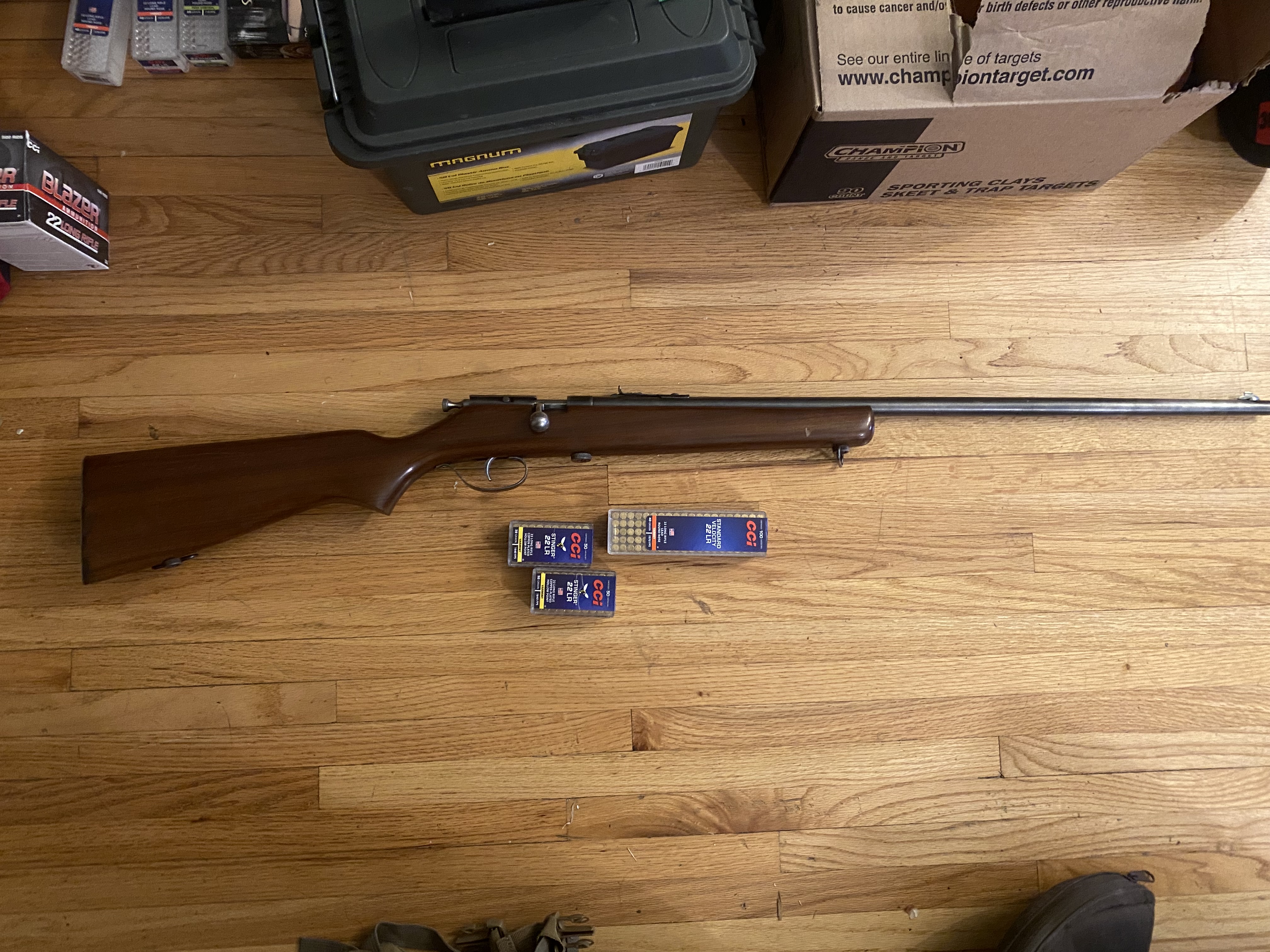 Photo of Cooey model 38 22 single shot rifle