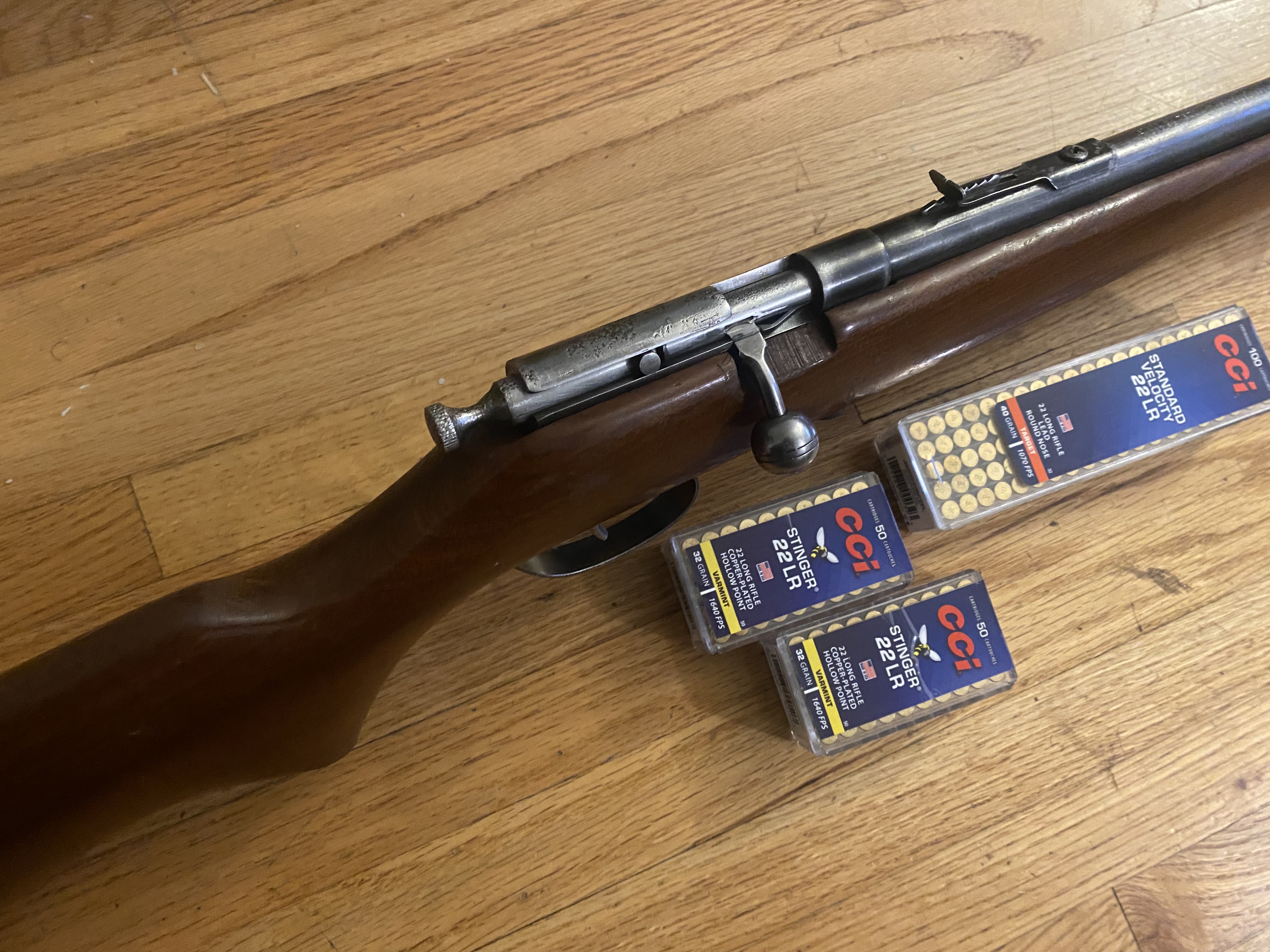 Photo of Cooey model 38 22 single shot rifle