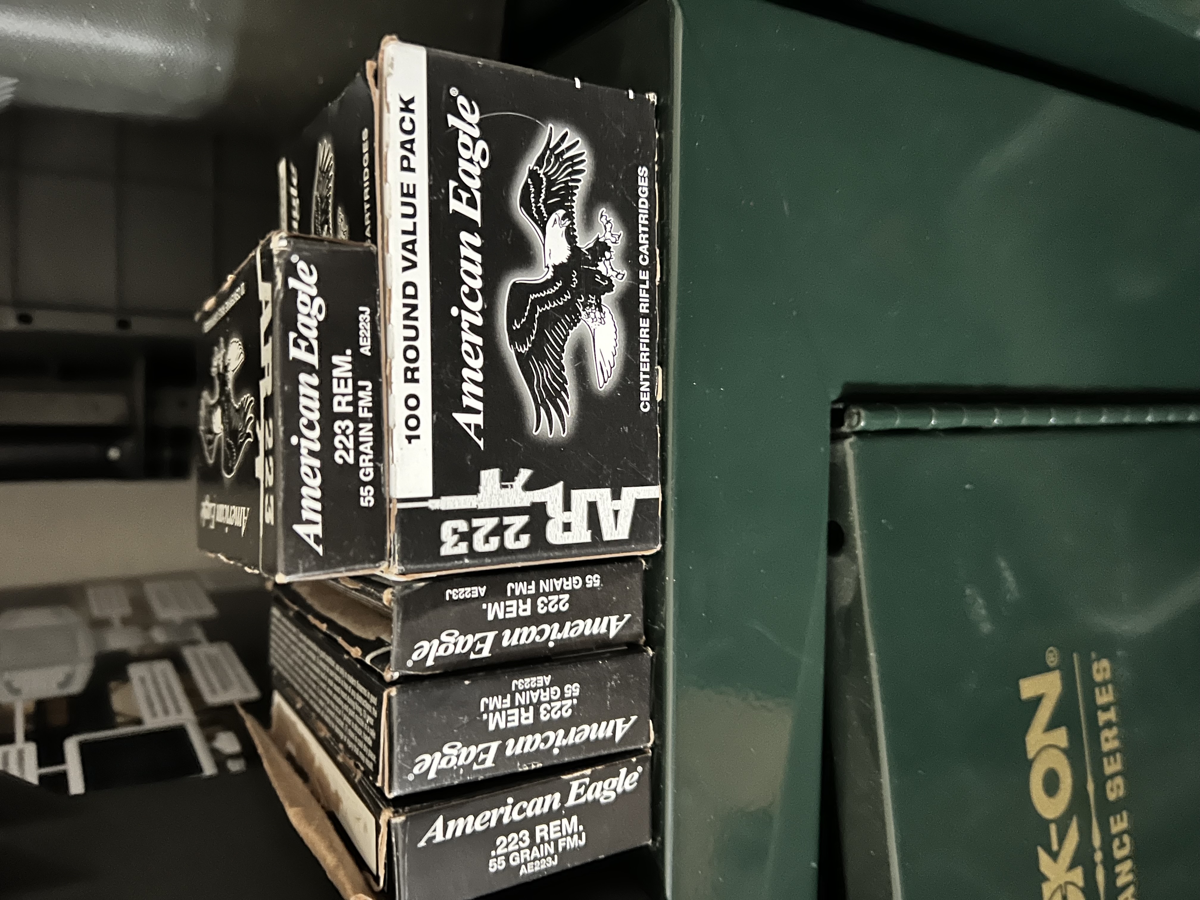 Photo of Federal American Eagle.223 55gr. FMJ 170rds