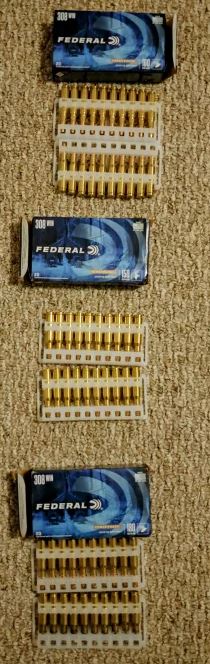 Photo of .308 WIN Ammo Lot – 332 Rounds + 2 FREE Metal Ammo Cans – Federal, PMC, Hornady – PAL Required!