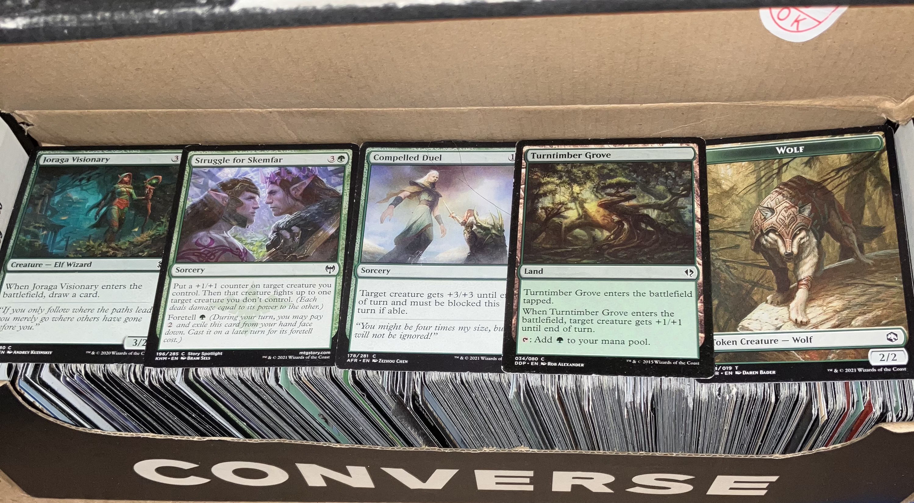 Photo of Magic the Gathering card collection+ [100s UNSEARCHED]