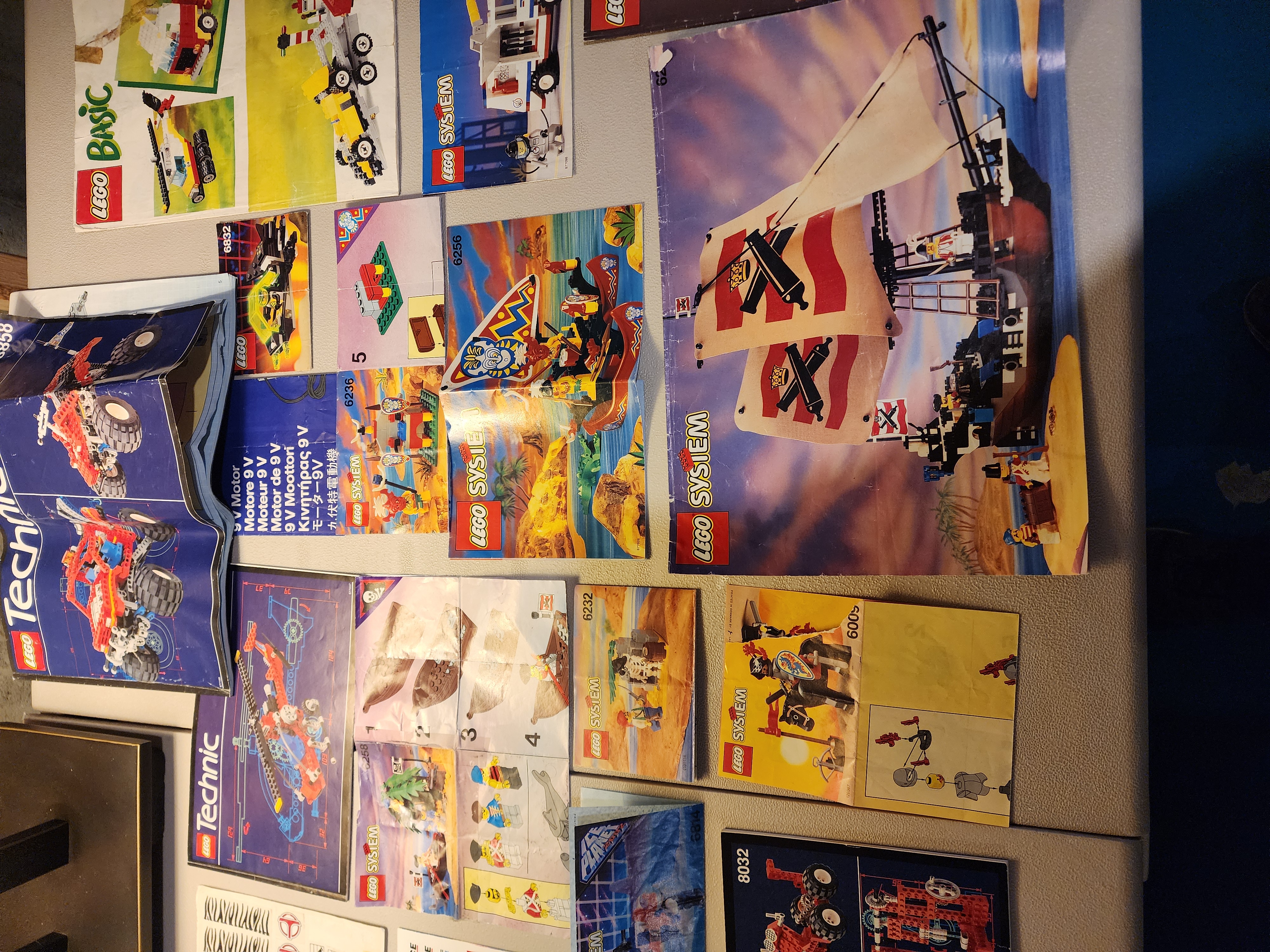 Photo of Lego large box + Instructions  Lego 1989-2000. $700 obo.