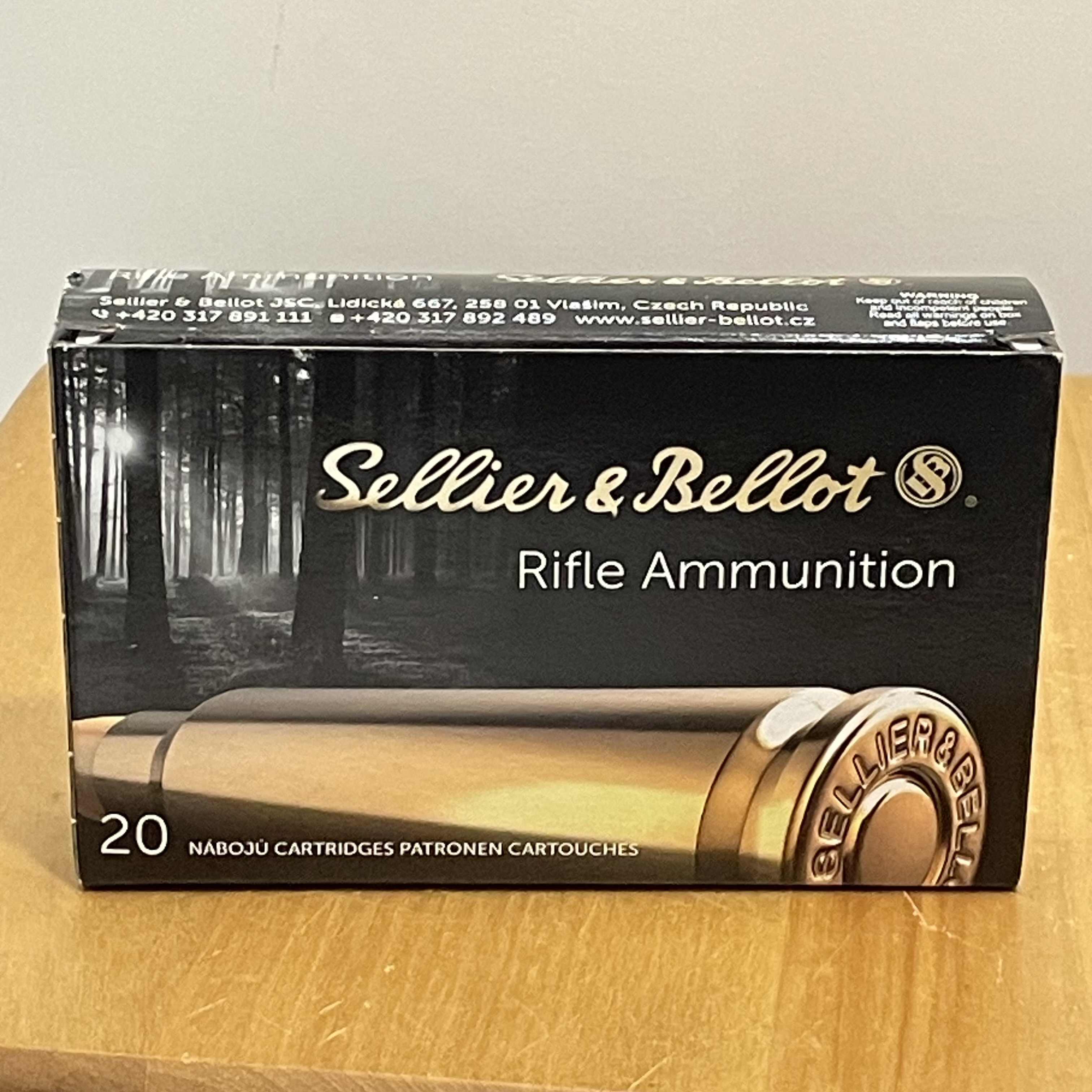 Photo of 10 boxes of Sellier & Bellot .303 British 180 gr. Soft point