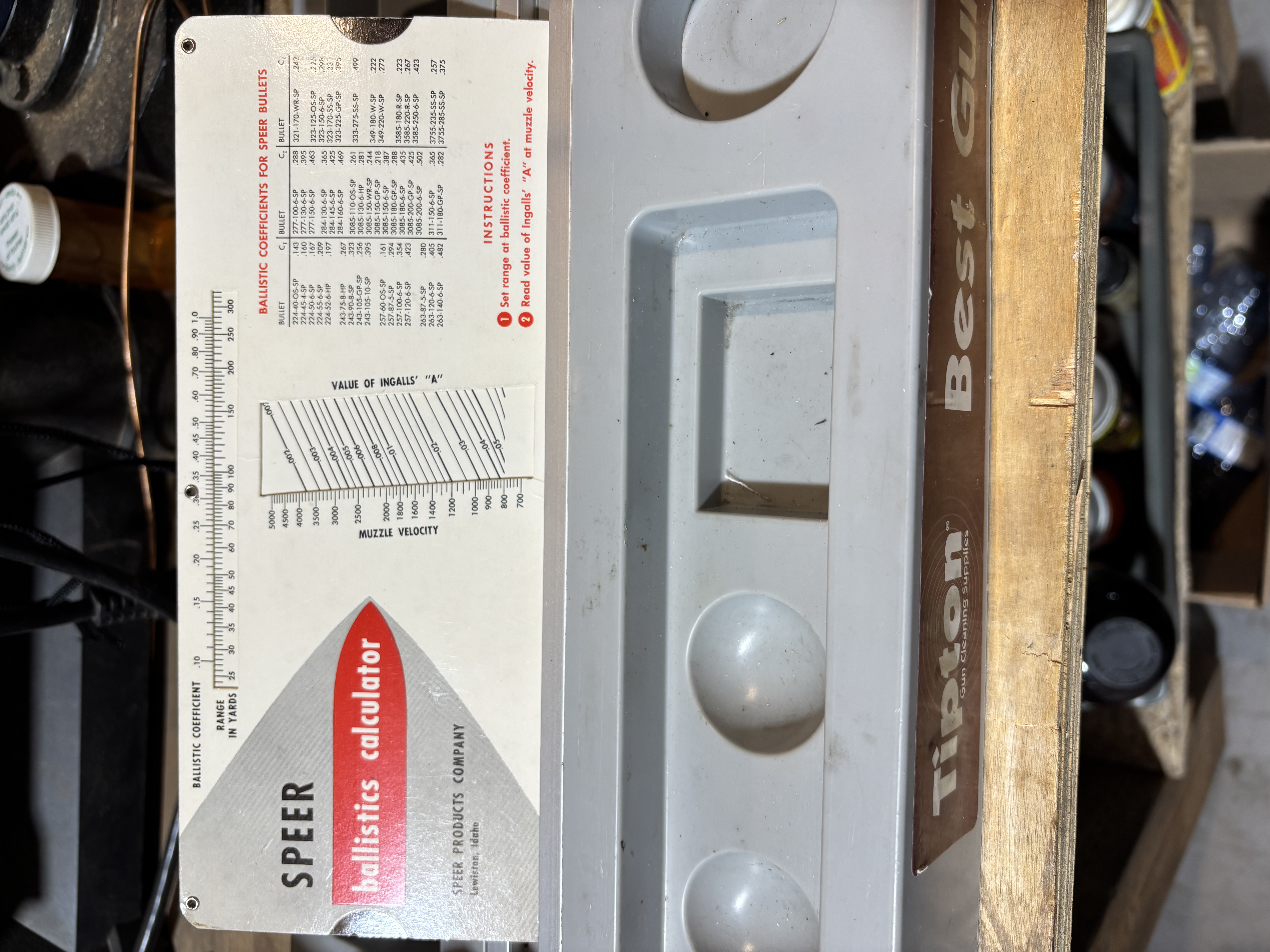 Photo of Speer Ballistic Calculator 