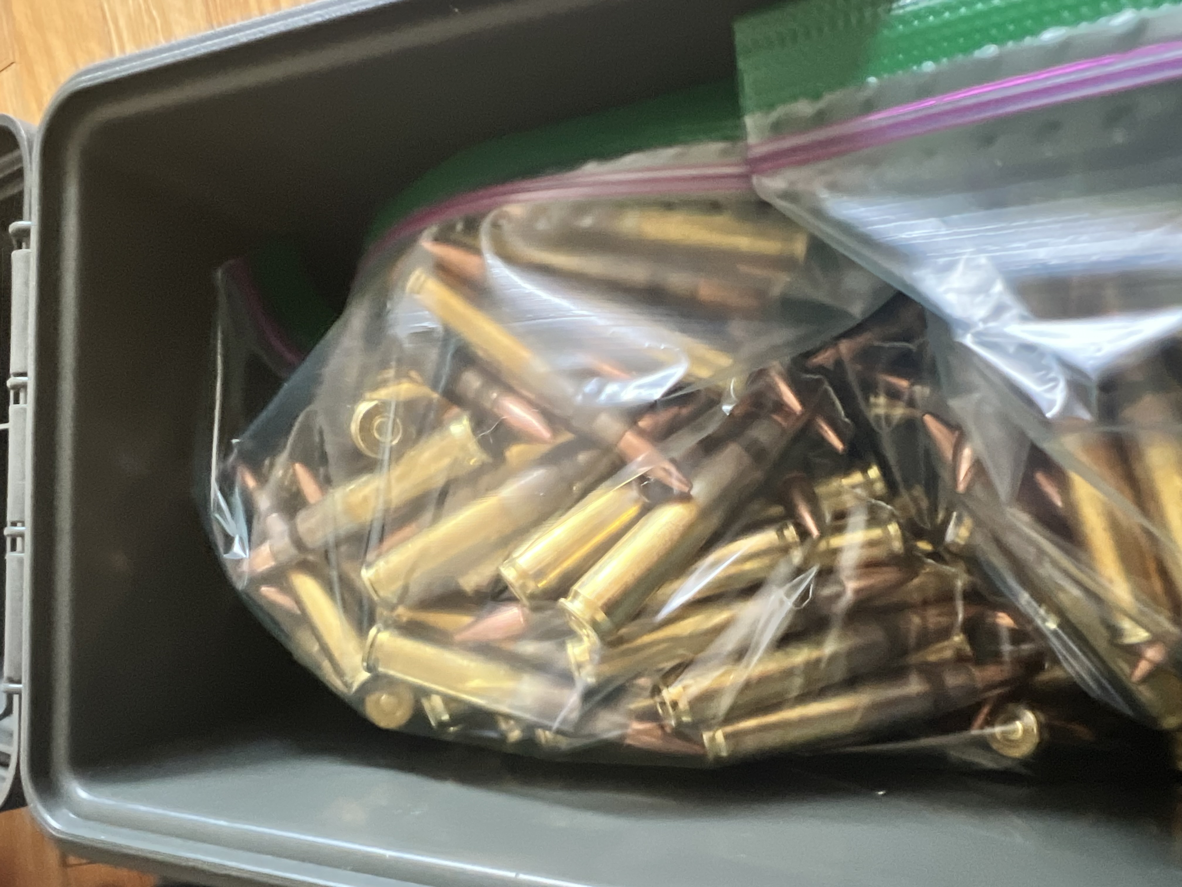 Photo of 556 ammo assorted rounds 642 total rounds