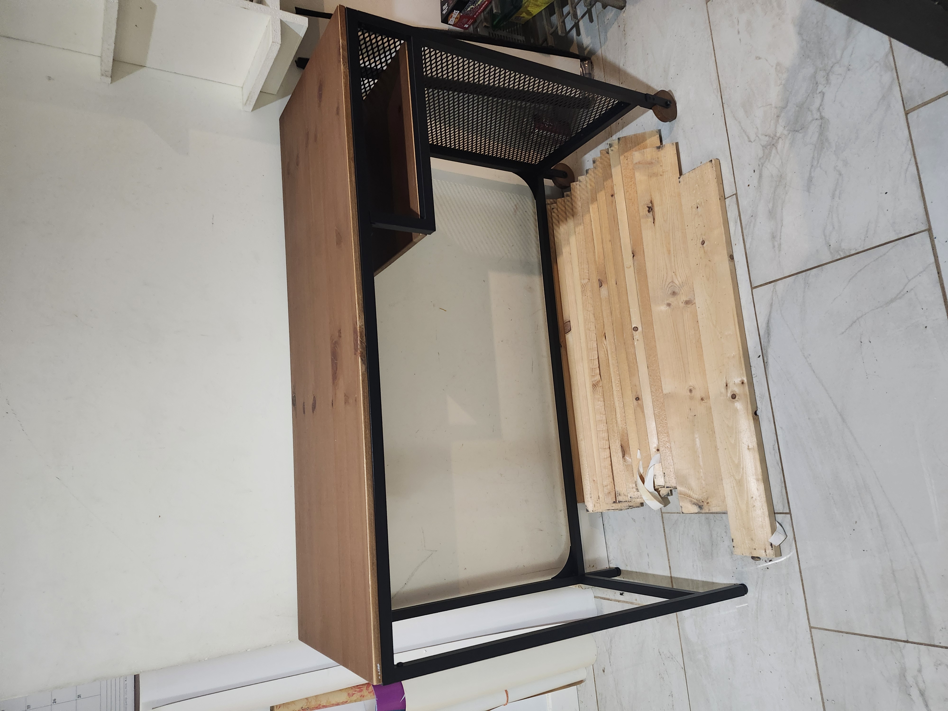 Photo of IKEA Desk with Castors