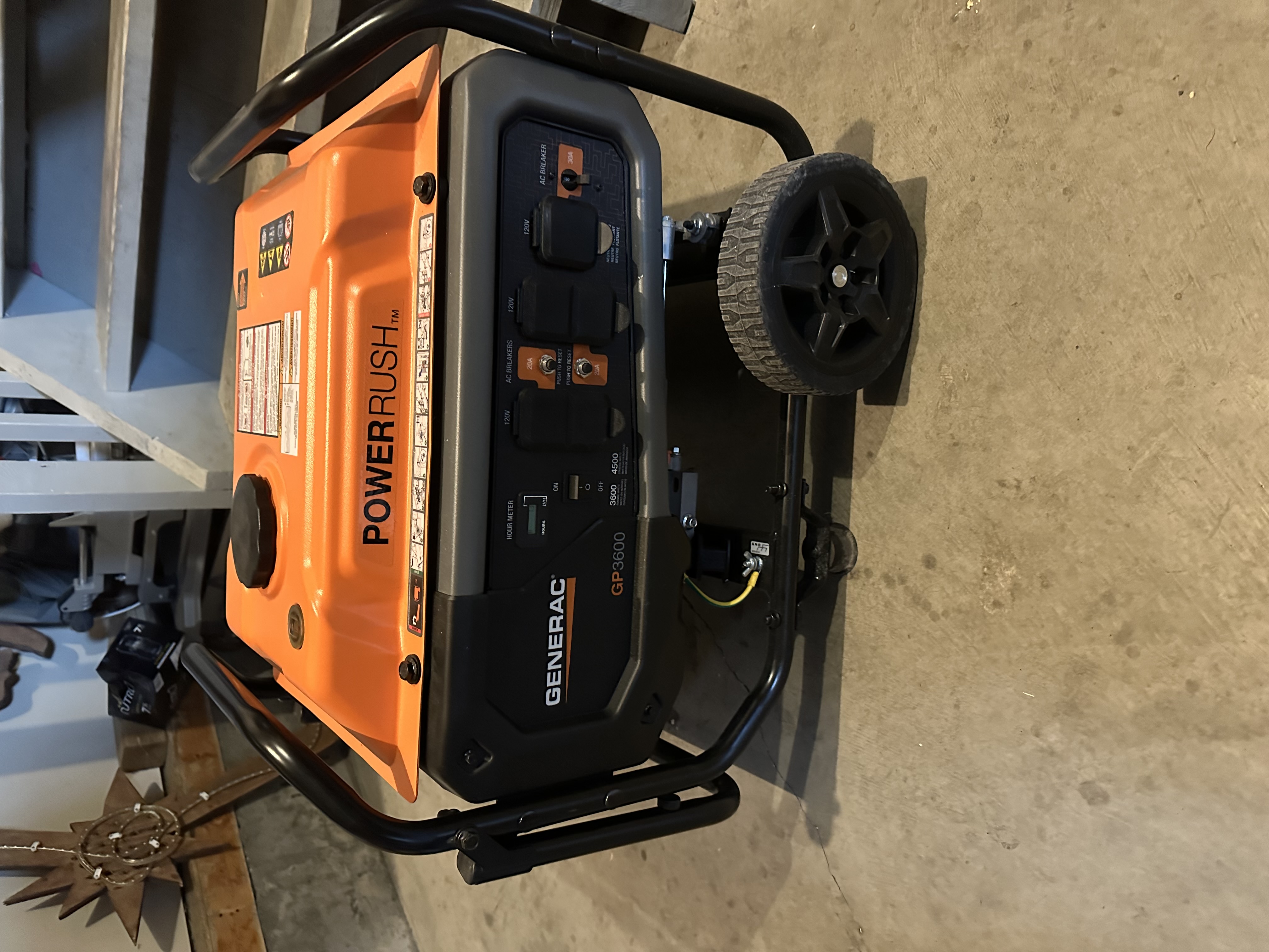 Photo of Generac 3600w /4500w Portable Generator 