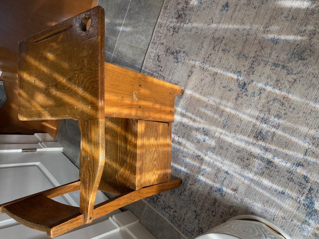 Photo of Antique youth oak desk