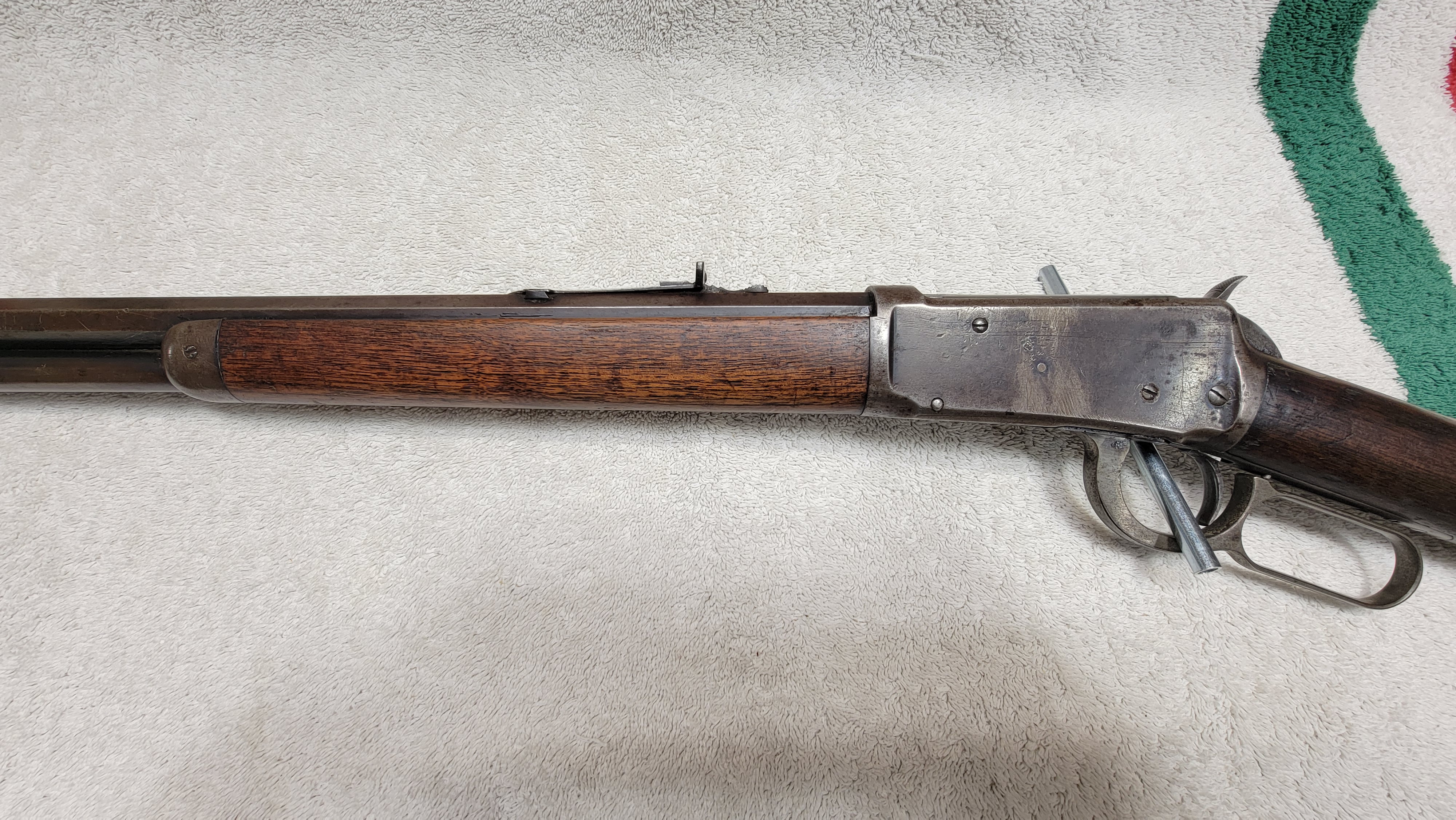 Photo of Reduced - Winchester Model 1894 Ref #1041. Early five digit serial number. Dated 1897. 