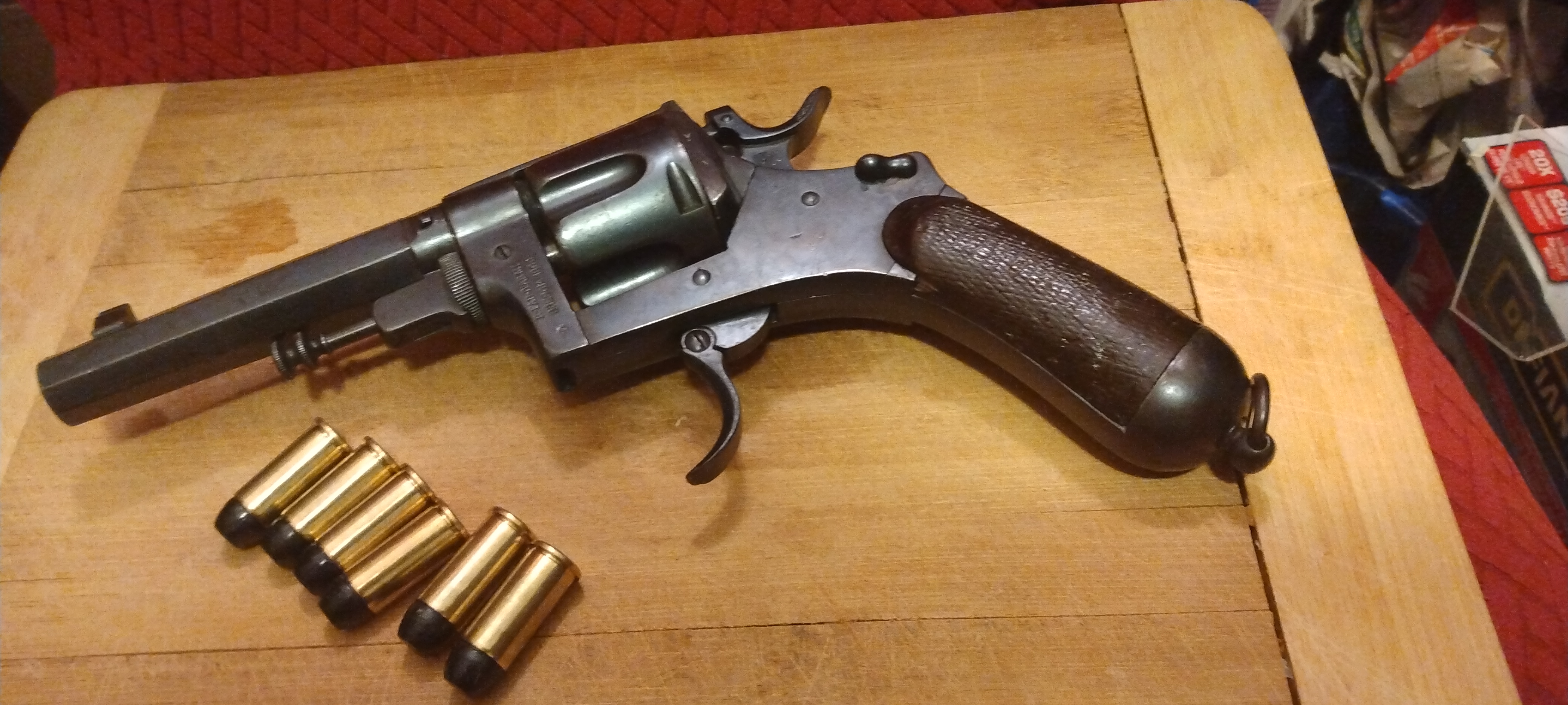 Photo of Italian Army Service Revolver Model 1889 Bodeo  44Russian/10.4mm Rev Antique. $3000