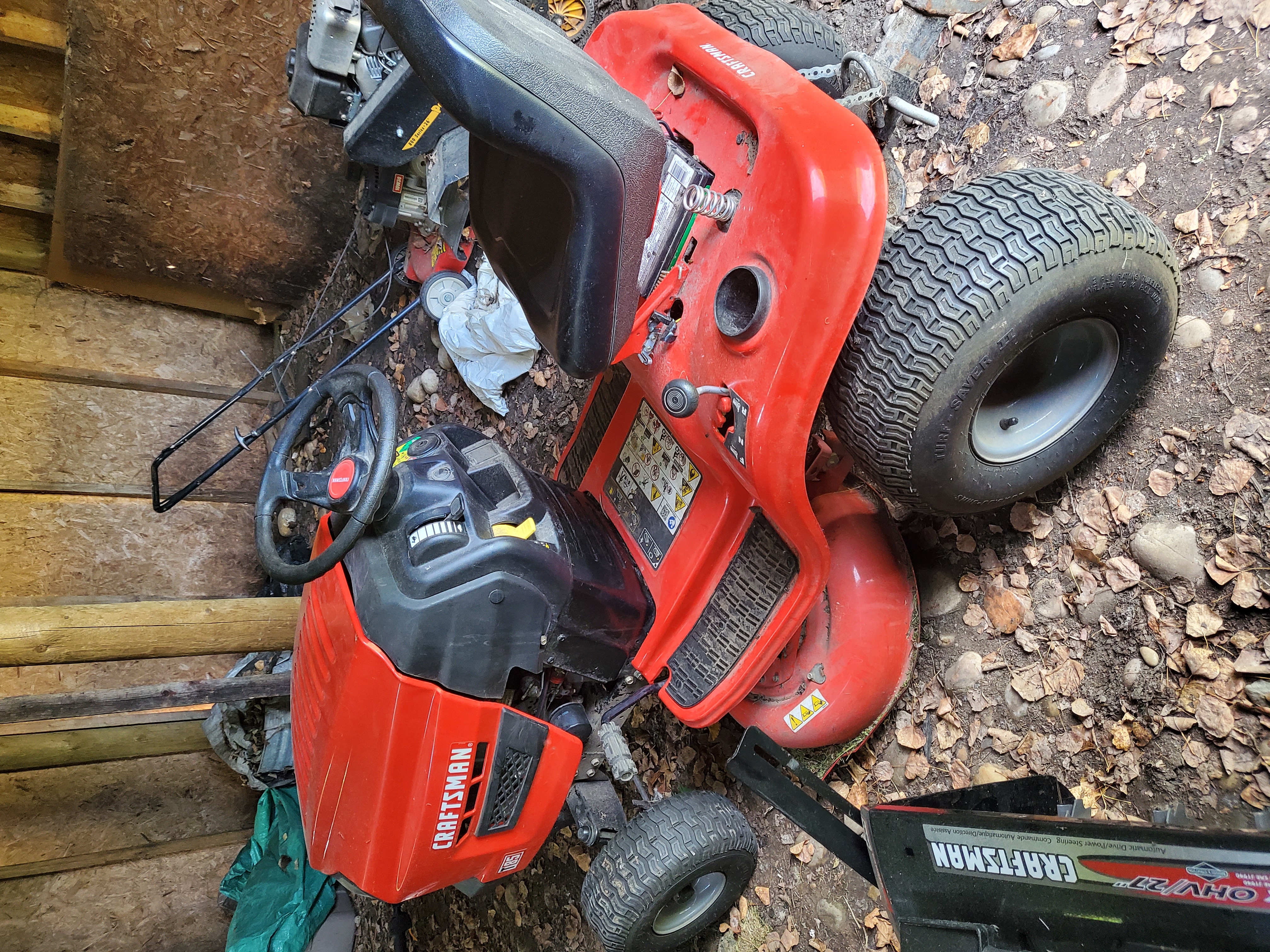 Photo of Craftsman Ride on Lawn mower