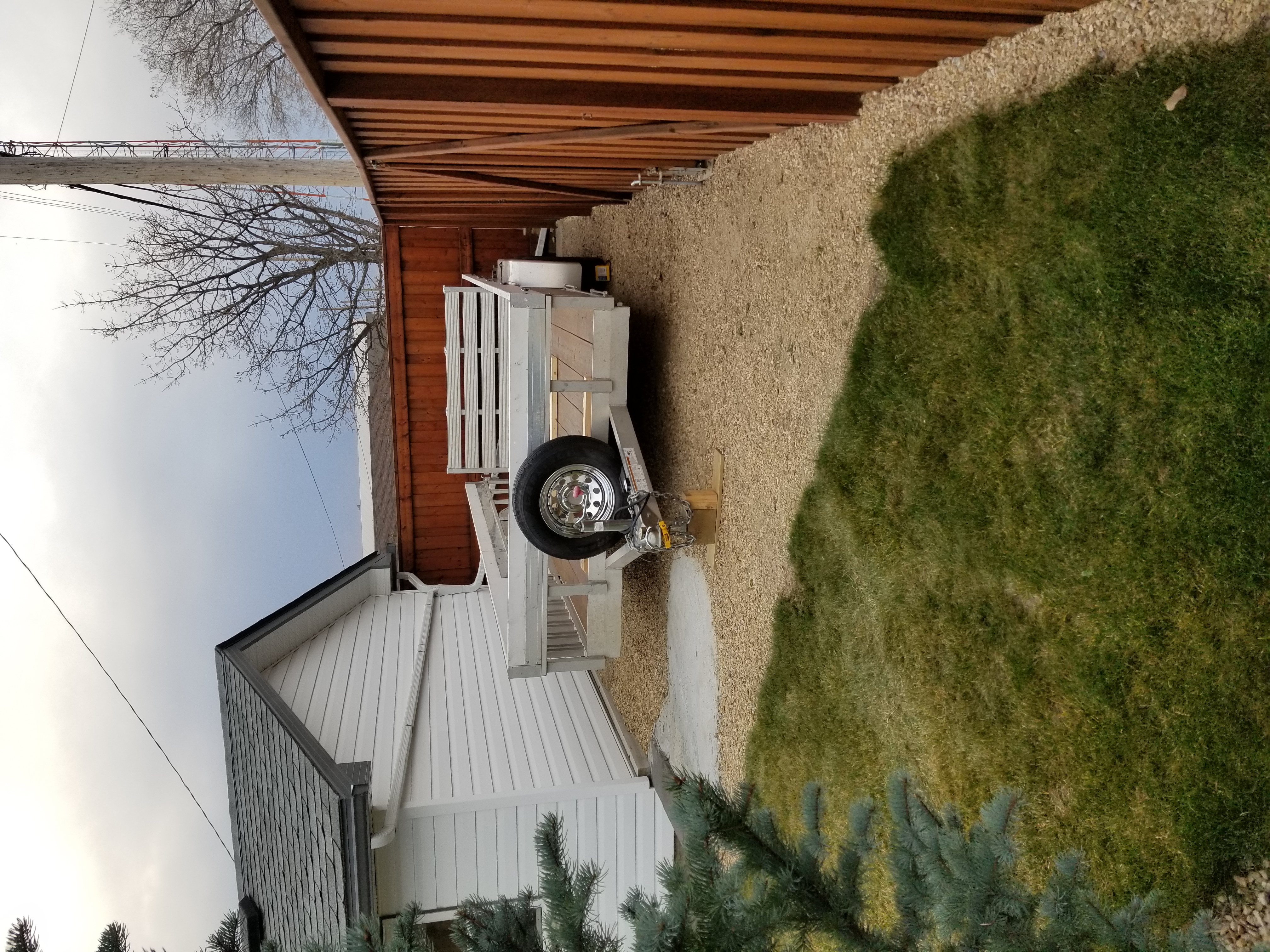Photo of utility trailer