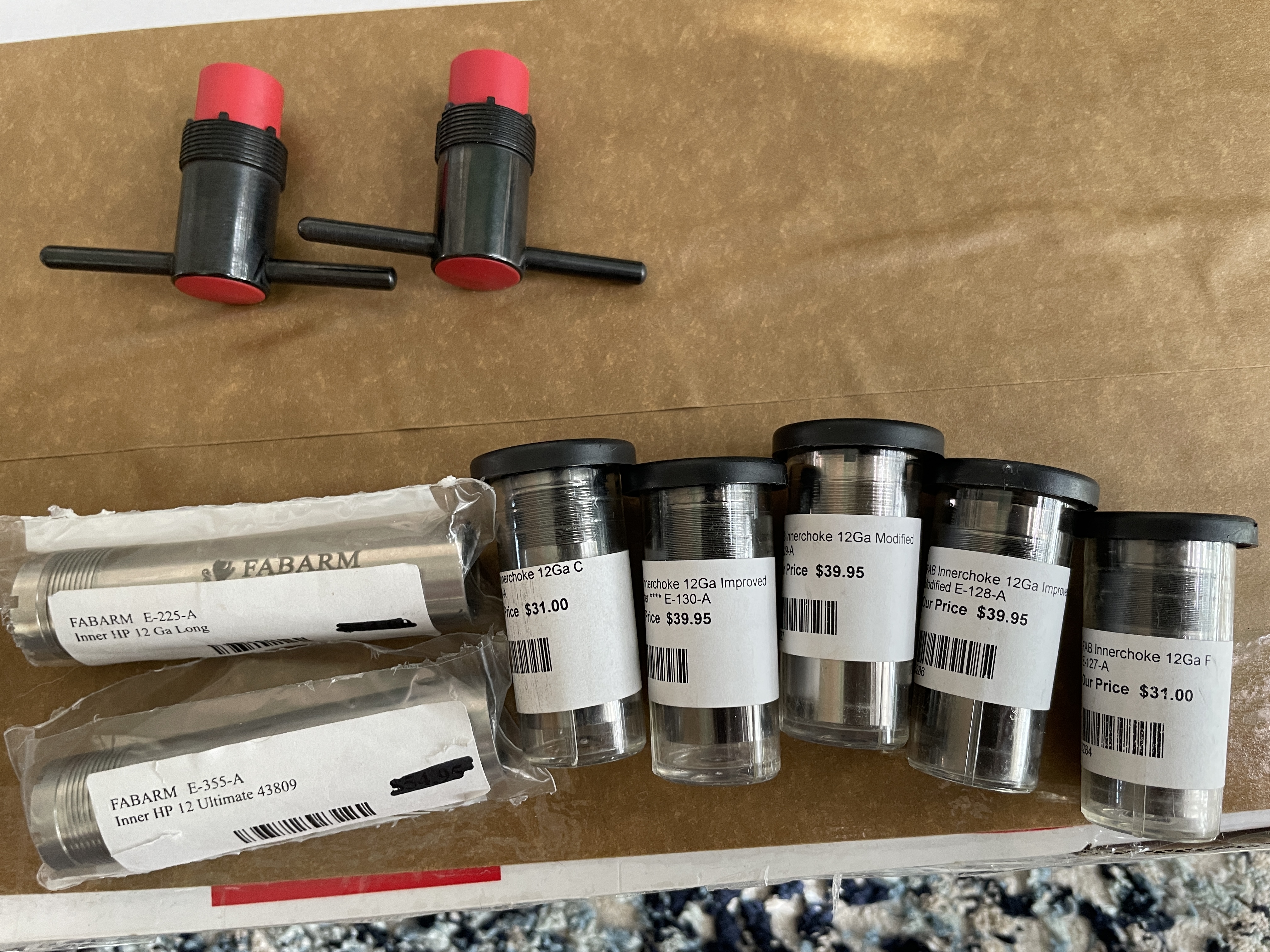 Photo of Fabarm chokes EXIS HP, INNER HP & INNER ***NIB***