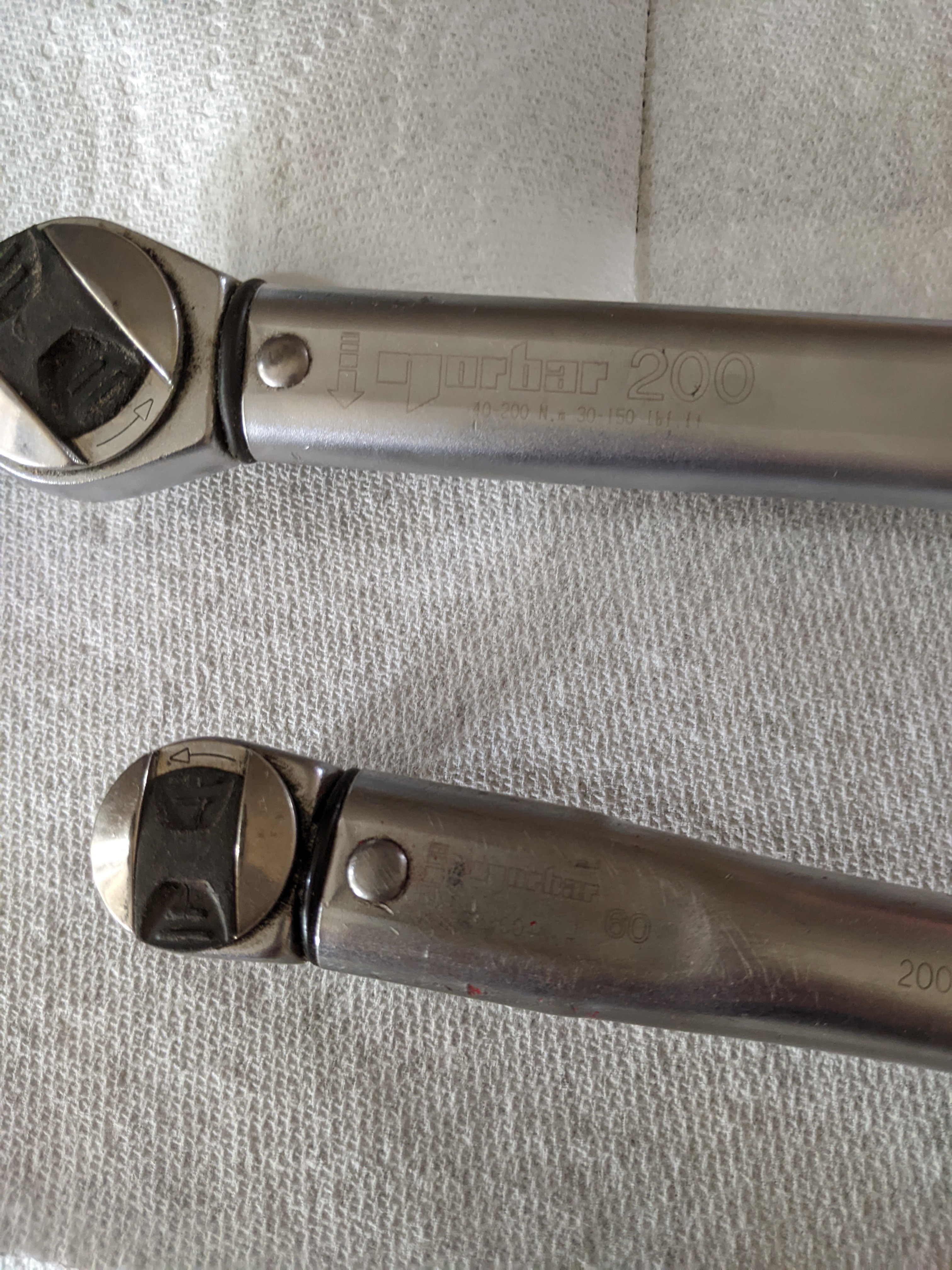 Photo of NORBAR TORQUE WRENCH SET FOR SALE 