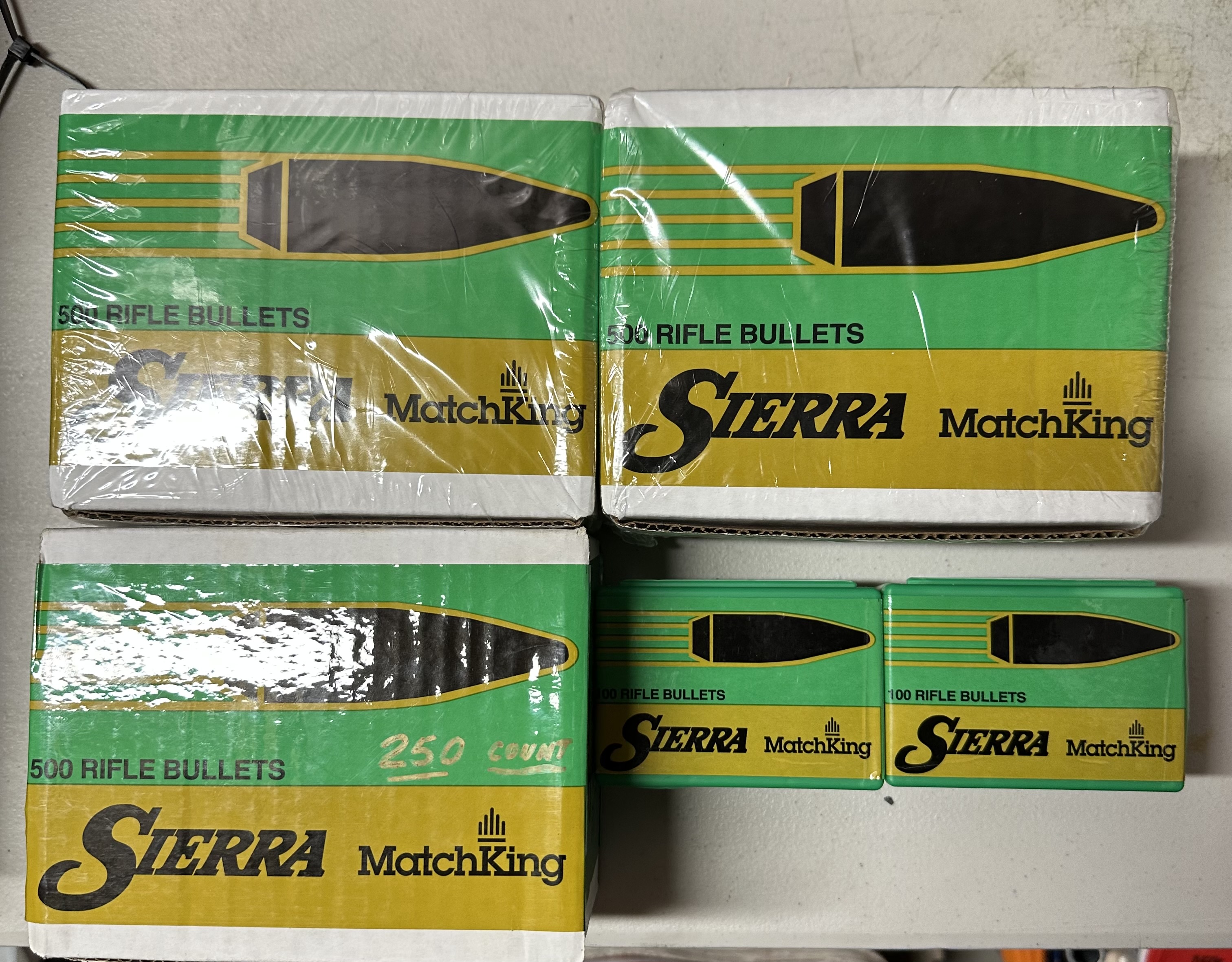 Photo of 308 175gr HPBT Sierra Matchking BULLETS NOT LOADED AMMO