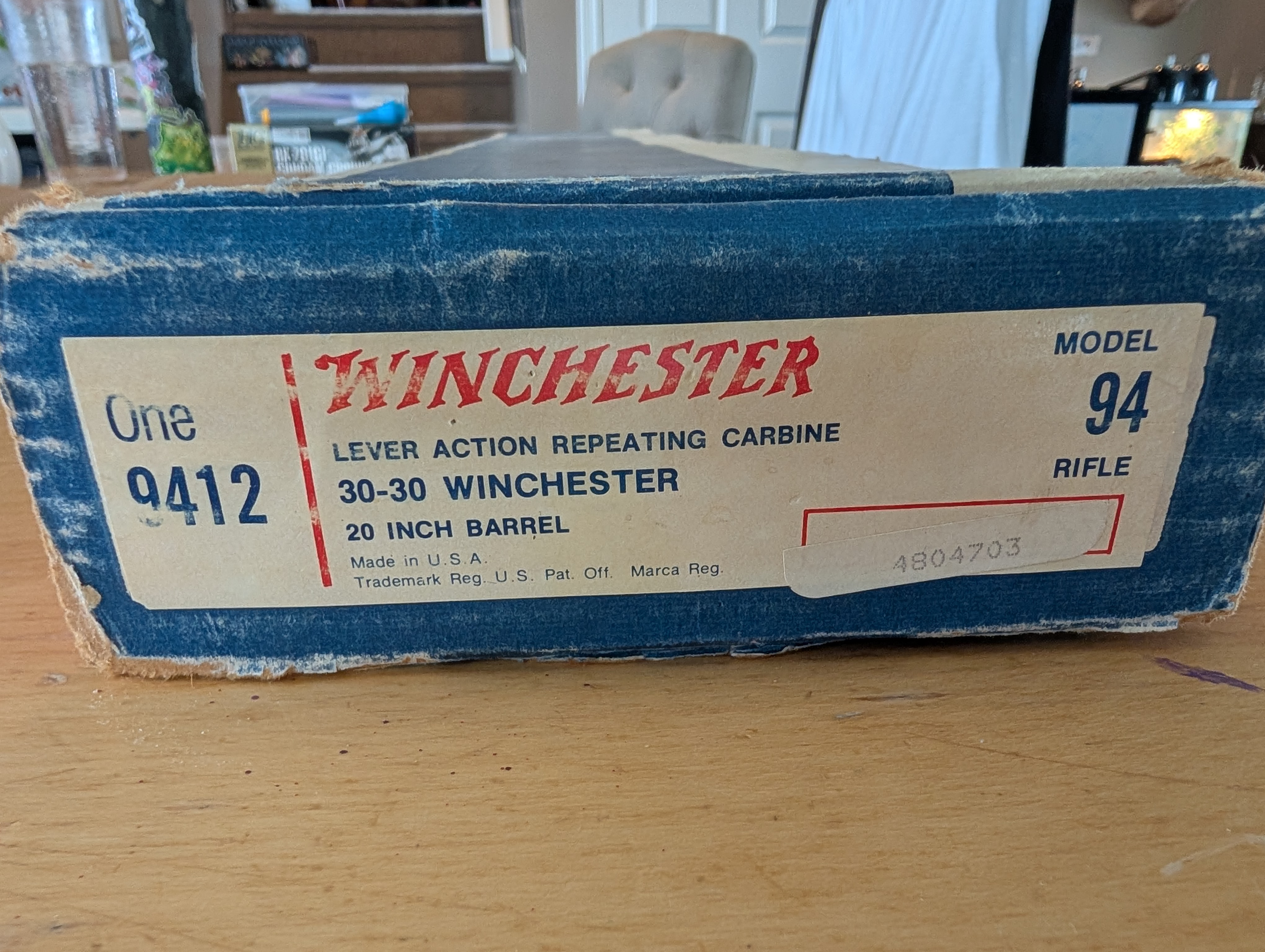 Photo of BNIB Winchester 94 from 1979