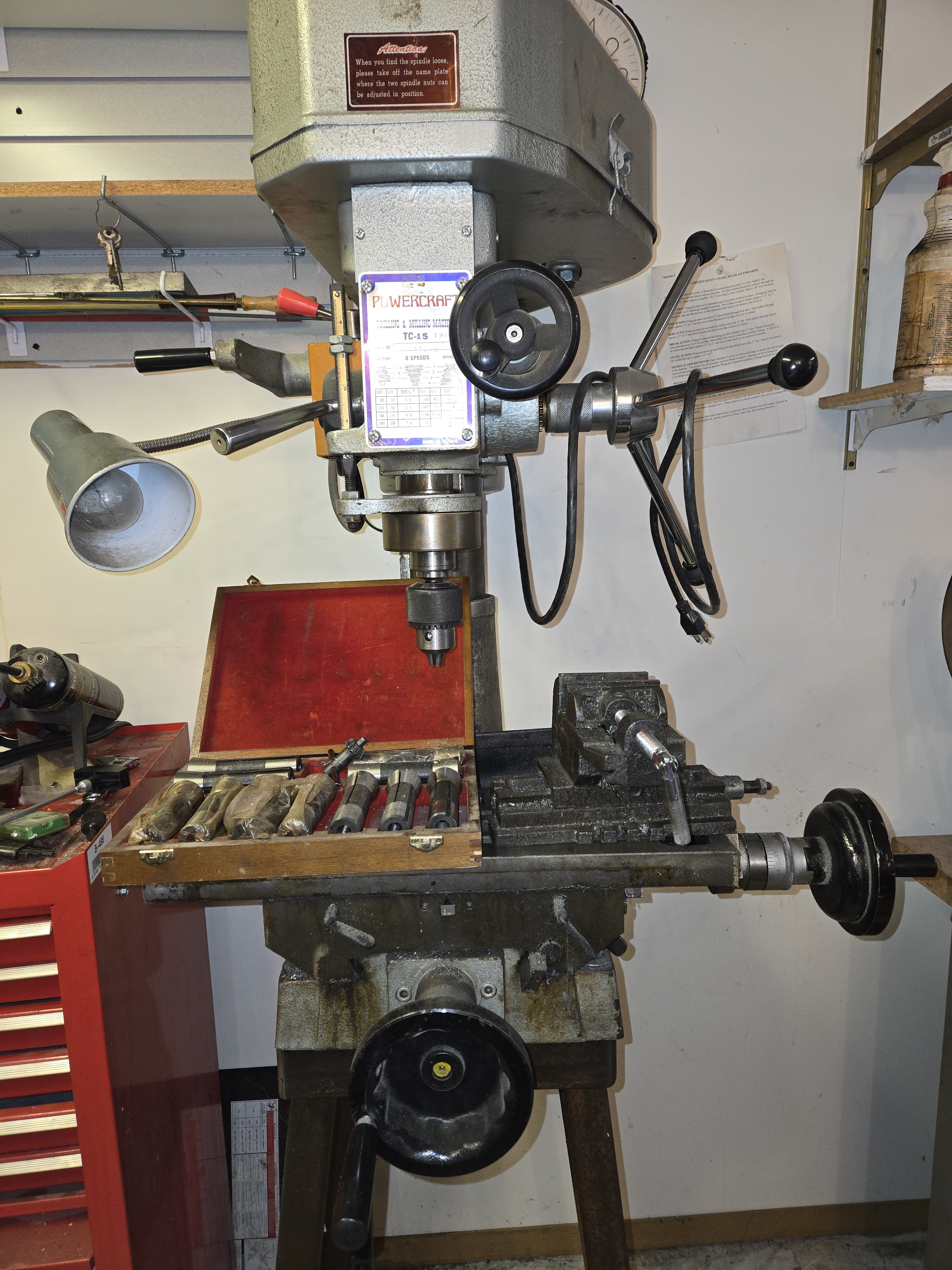 Photo of PowerCraft Drill & Milling Machince