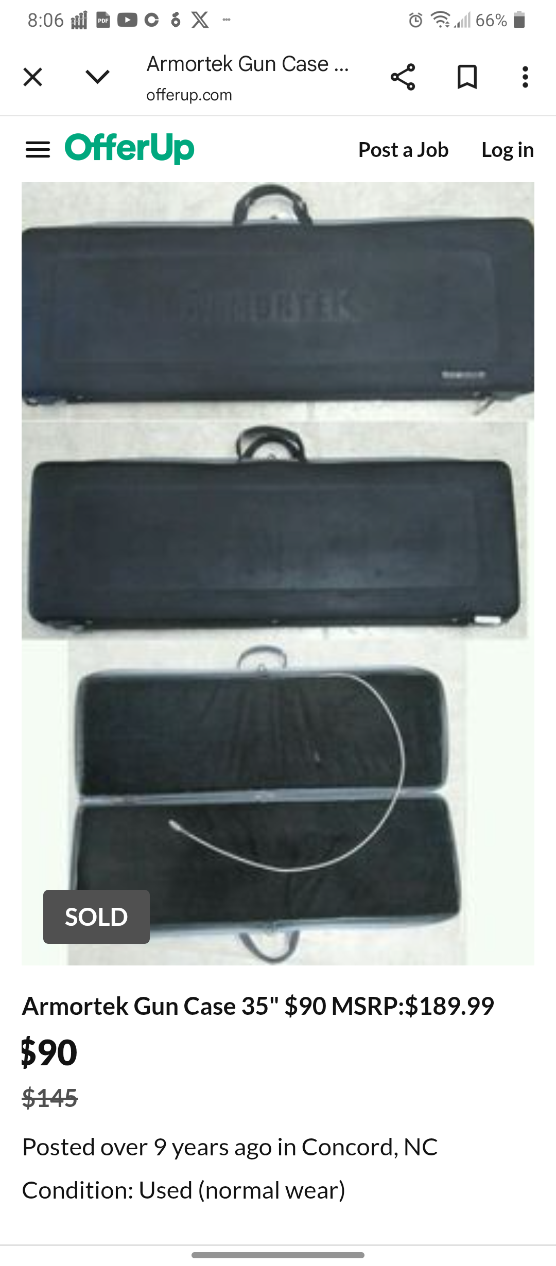 Photo of Large gun case