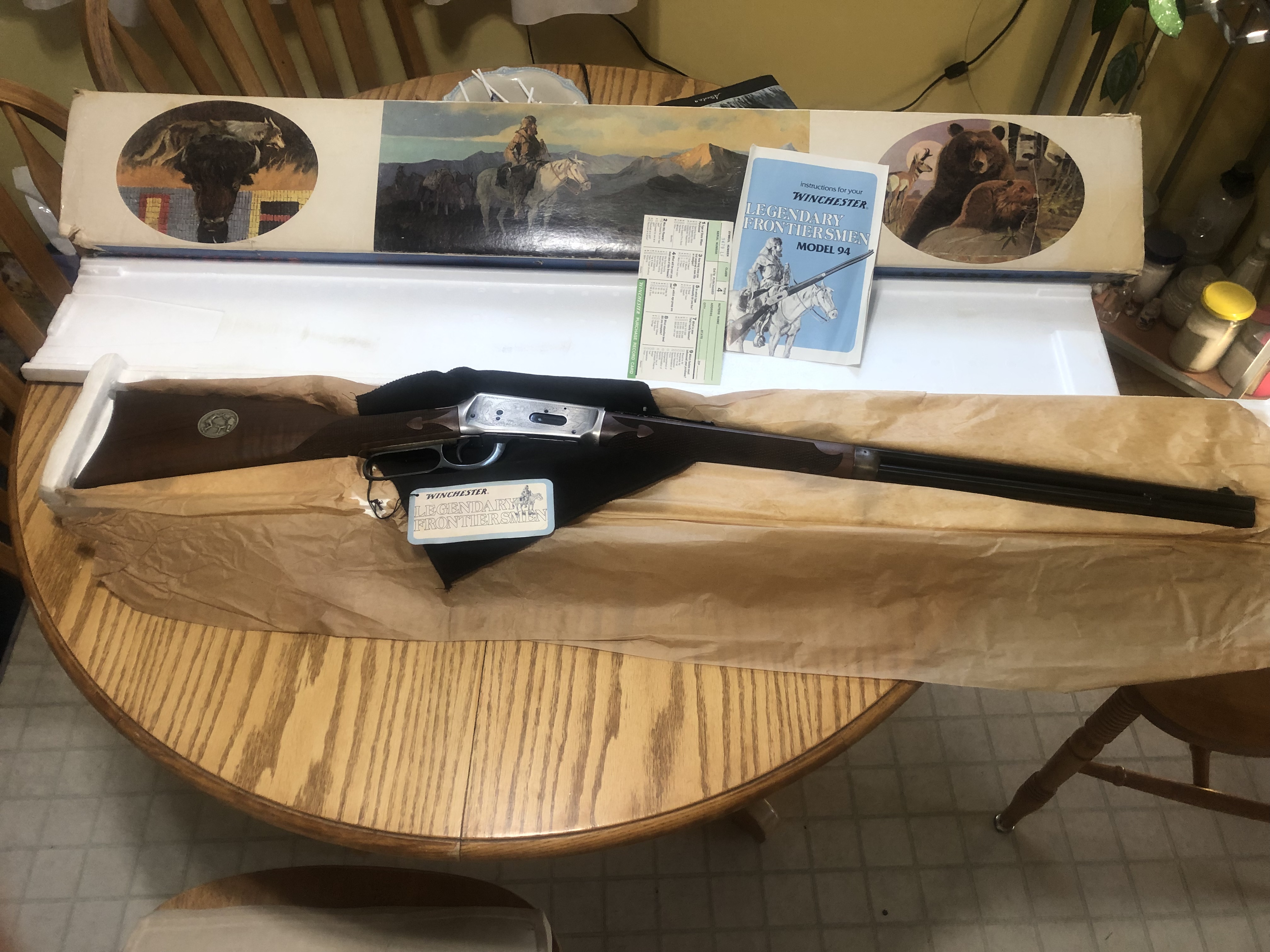 Photo of Winchester 94 Ledgendary frontiersman 