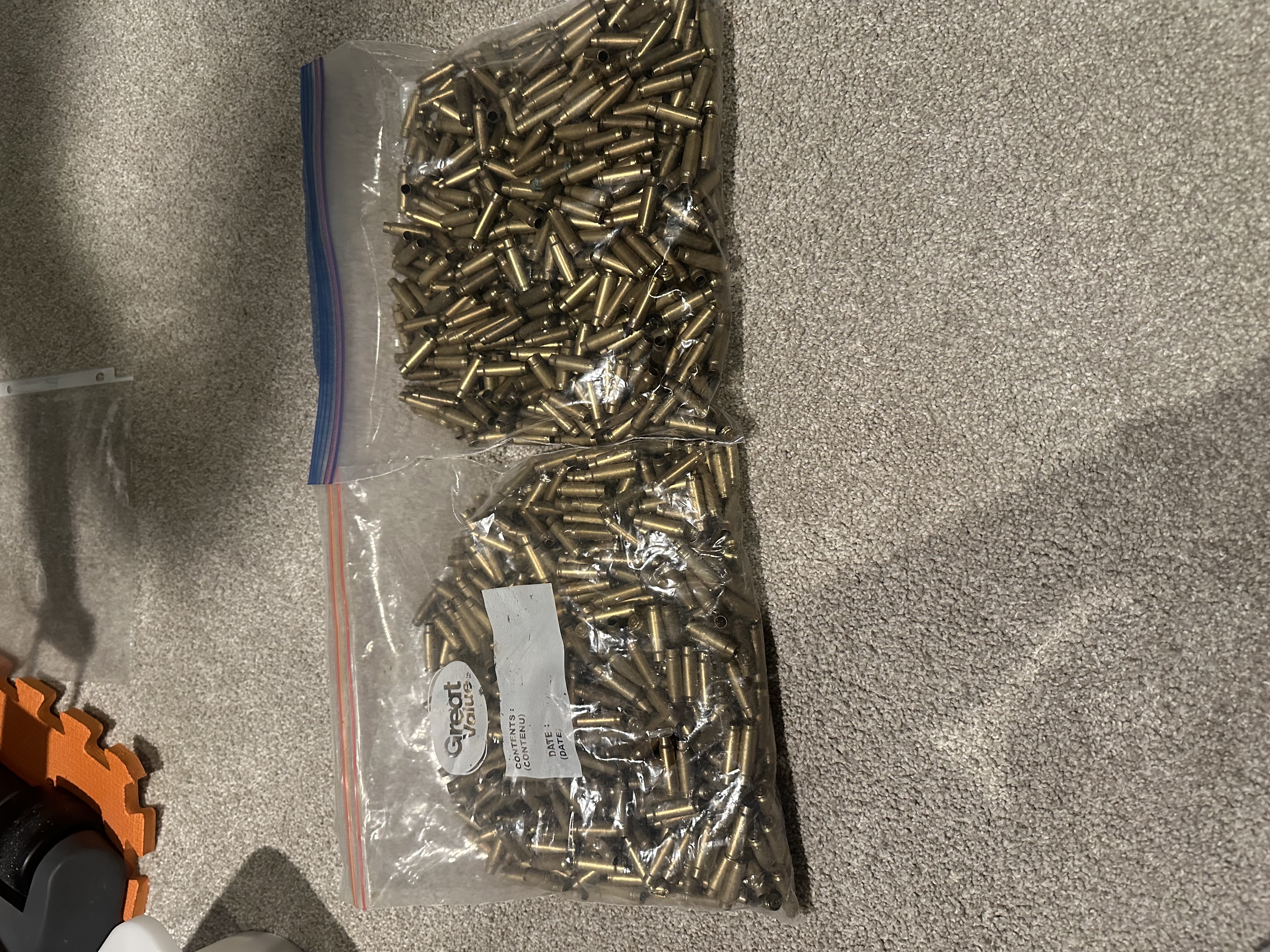 Photo of 5.7x28 once fired brass 