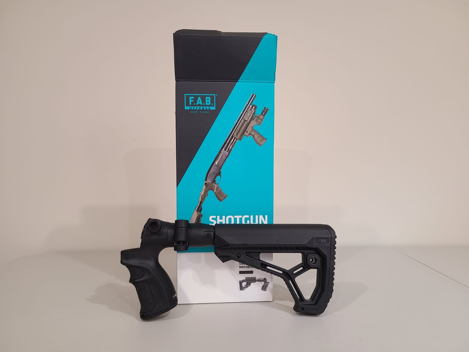 Photo of FAB Defense M4 Collapsible Folding stock for Mossberg 590, 500, Maverick 88, BNIB